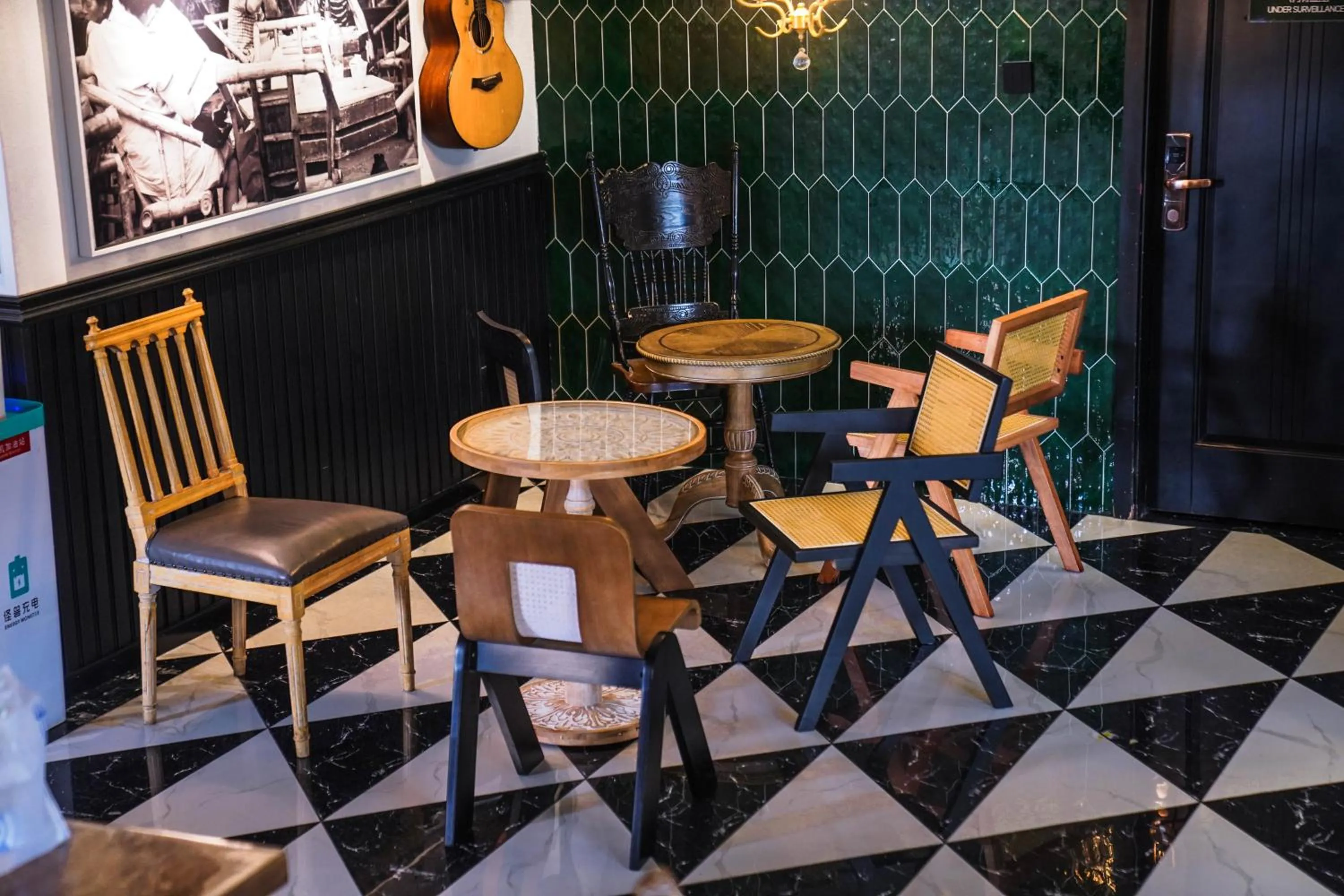 Communal lounge/ TV room in Chengdu Local Tea Hostel - Short Walk To Taikooli - Chill & Social Coffee Lounge - Metro downstairs - Free Activities - Friendly English Speaking Staff - Tibet, Panda, Buddha & Snow Mountain Tours