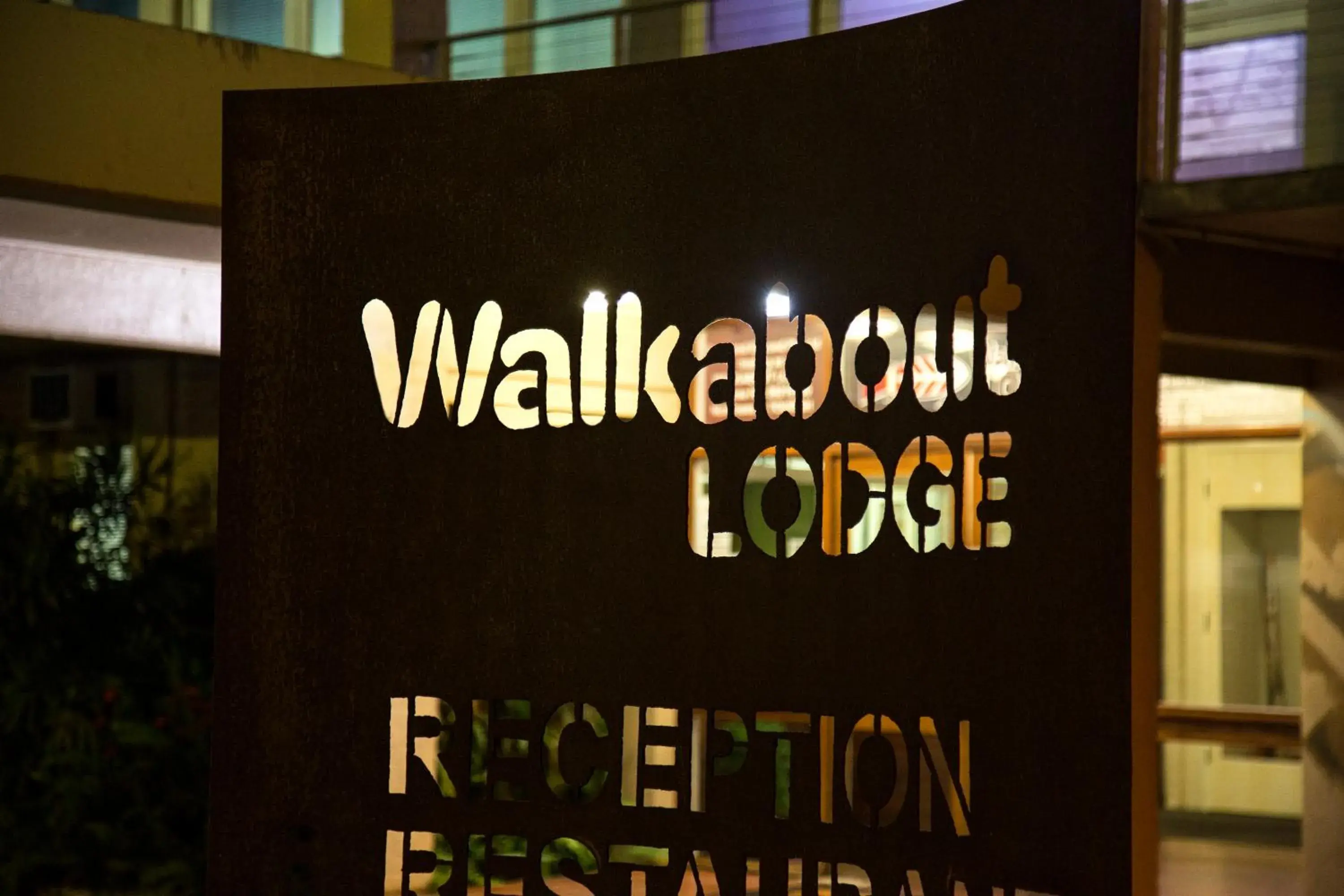 Facade/entrance in Walkabout Lodge Facade/entrance in Walkabout Lodge