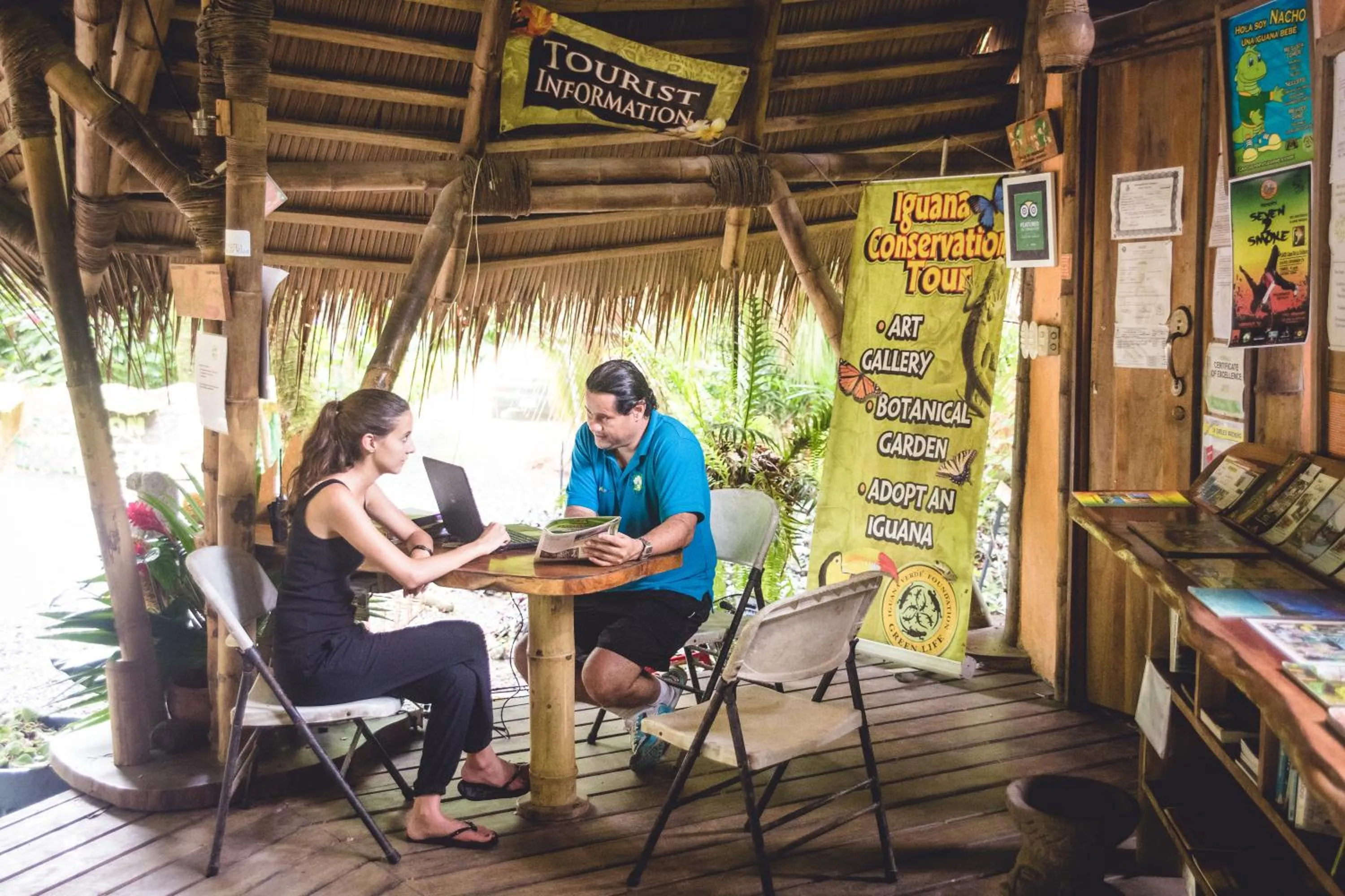 Staff in Tree House Beachfront Lodge