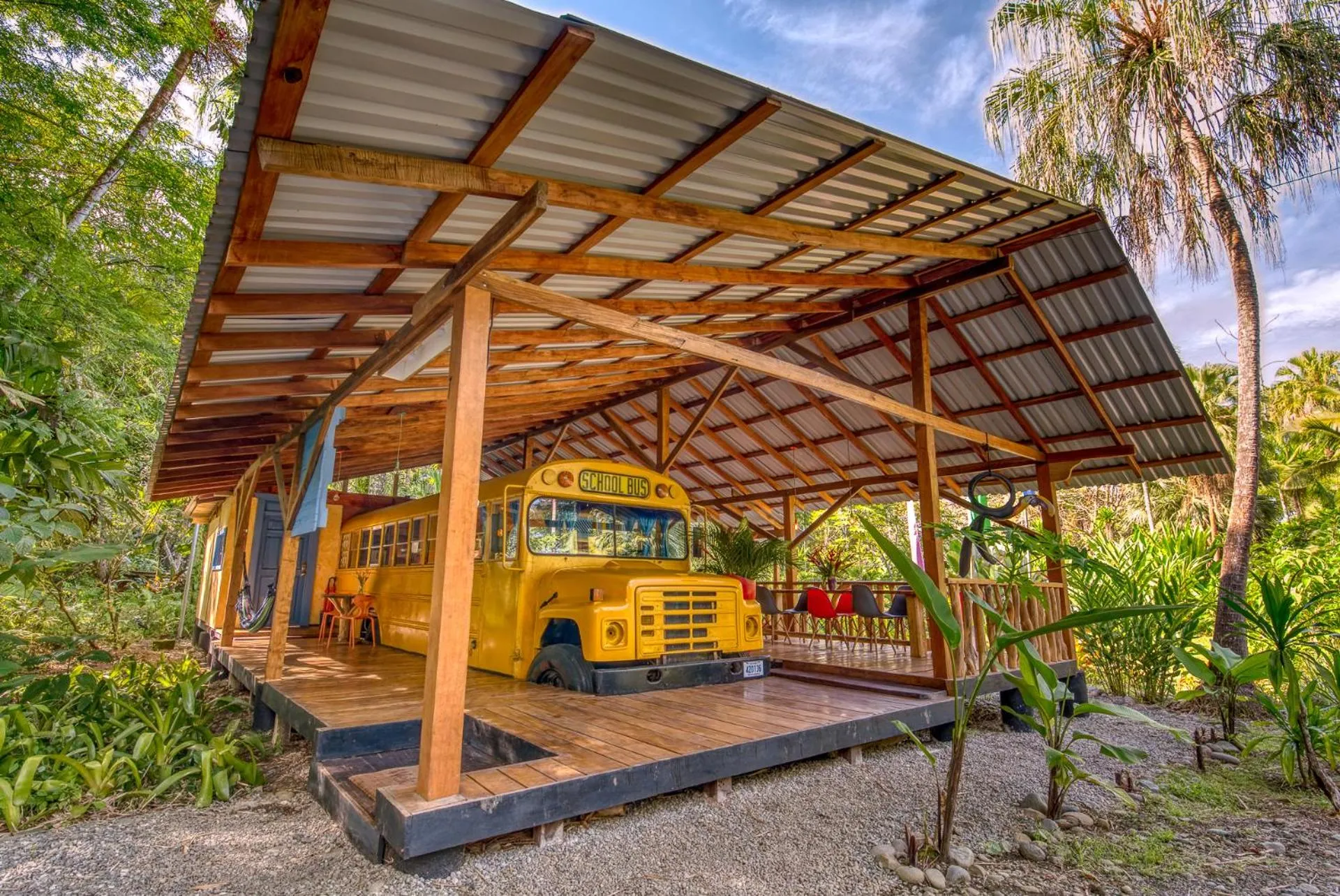 Property building in Tree House Beachfront Lodge
