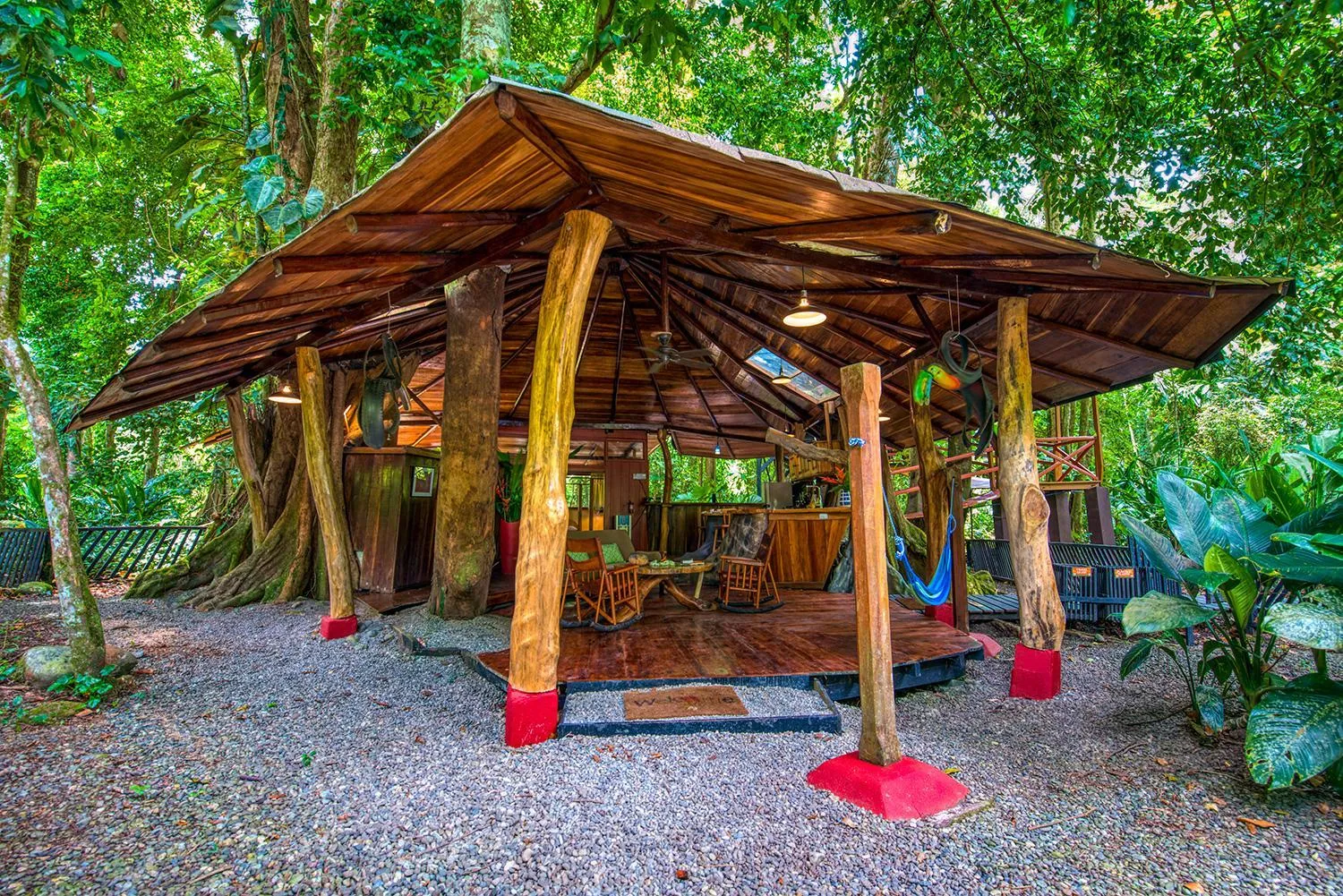 Property building in Tree House Beachfront Lodge