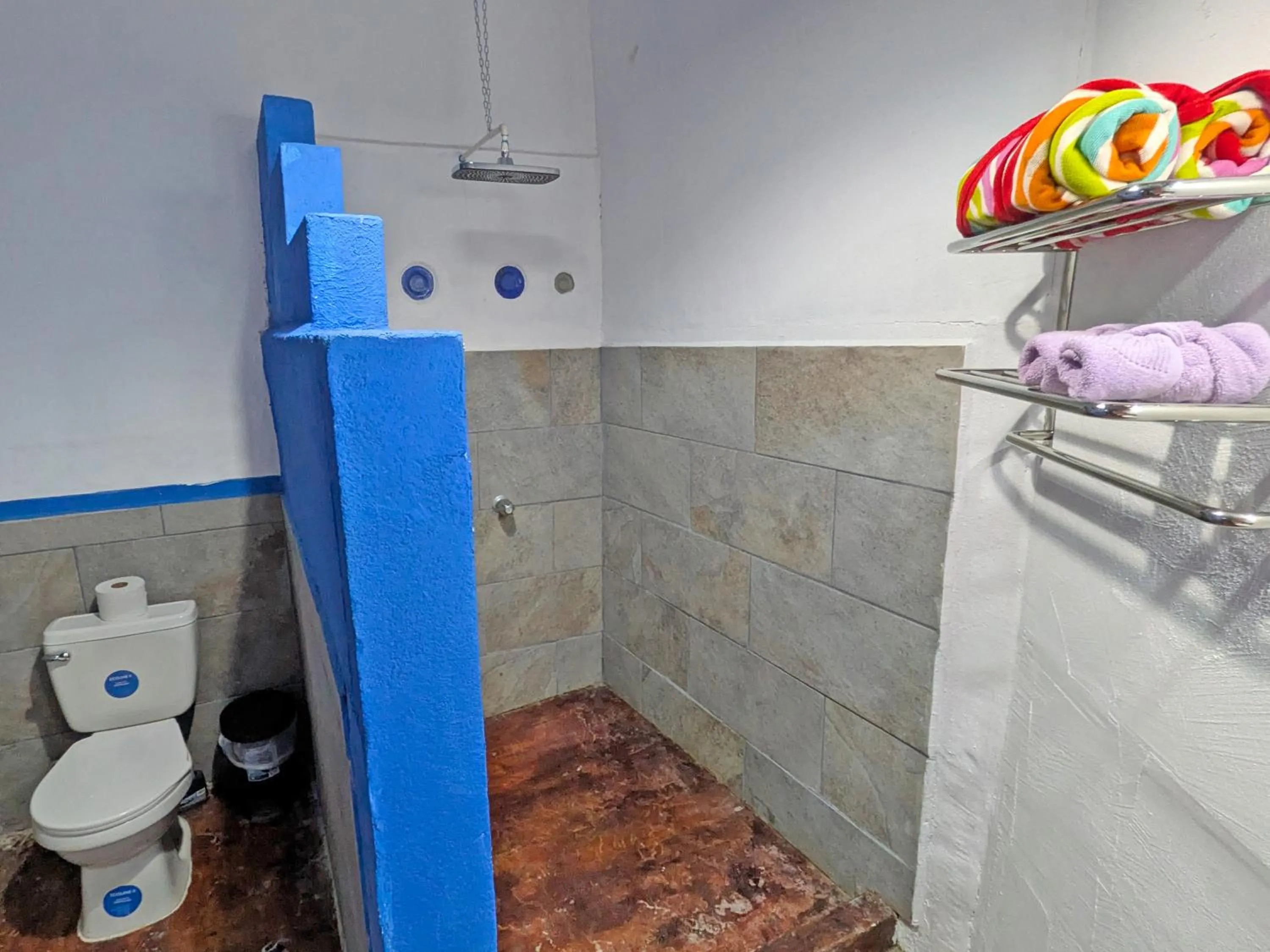 Bathroom in Tree House Beachfront Lodge