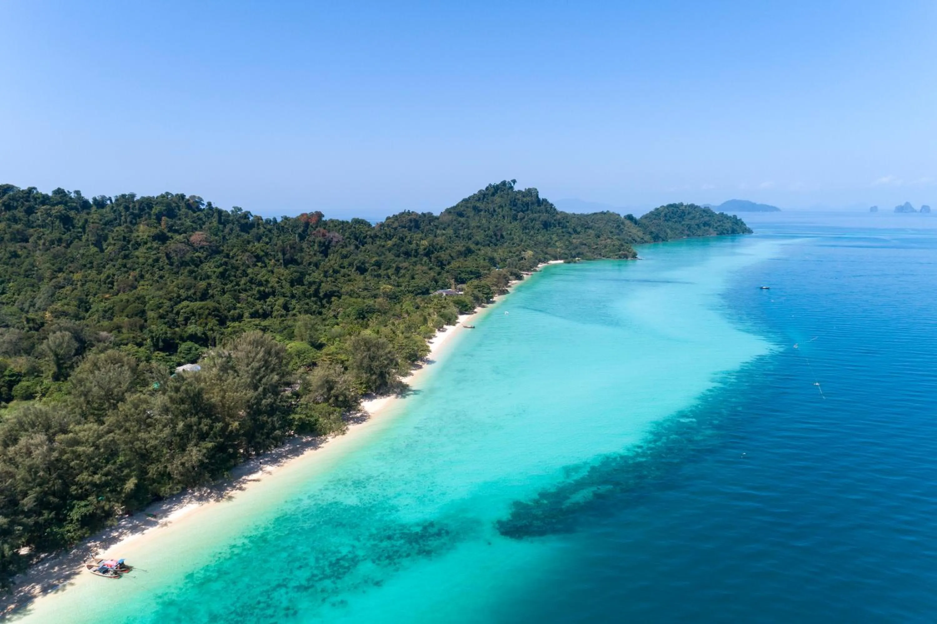 Bird's eye view in Mali Kradan