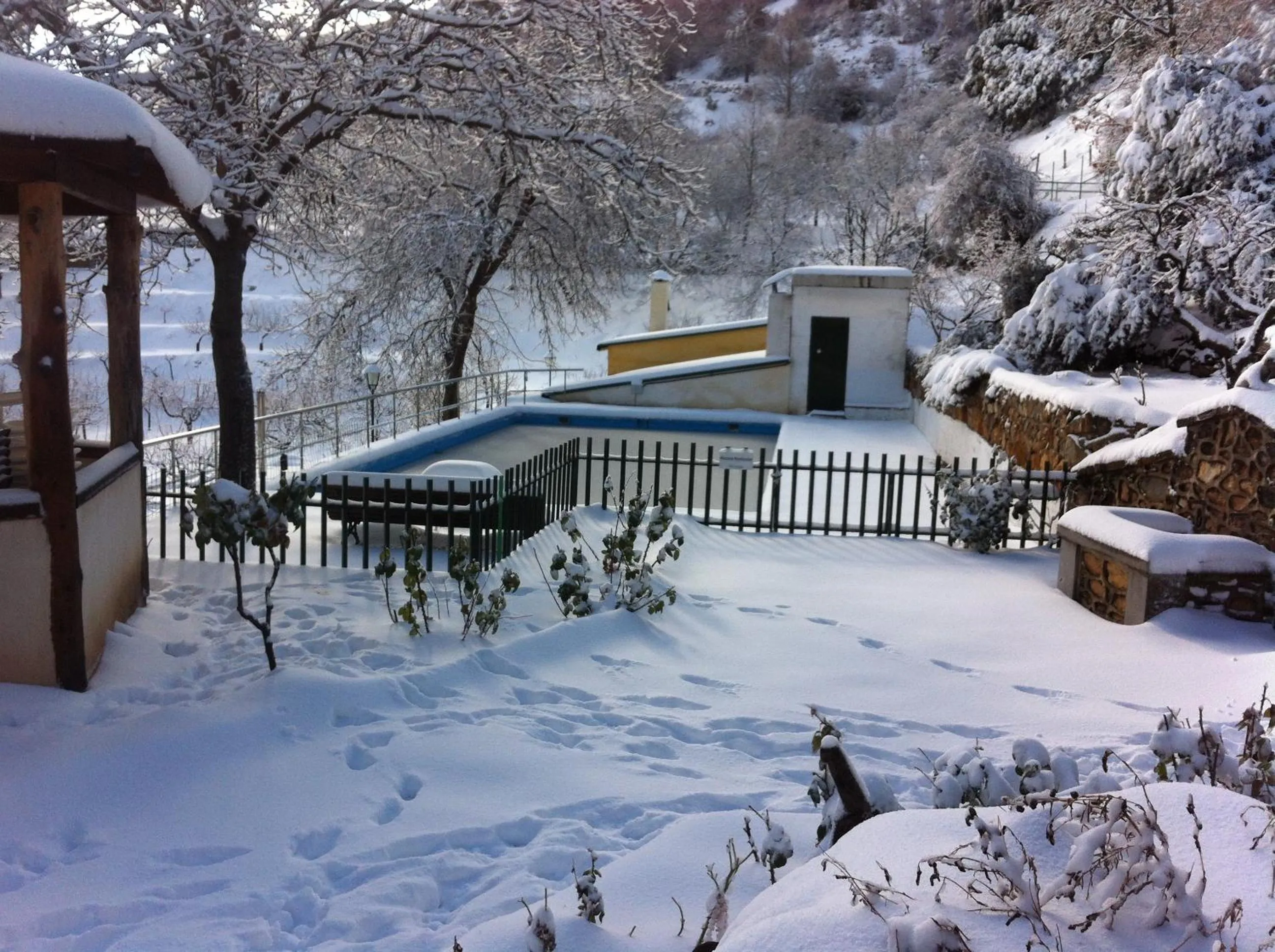 Swimming pool in Telecabina las Catifas