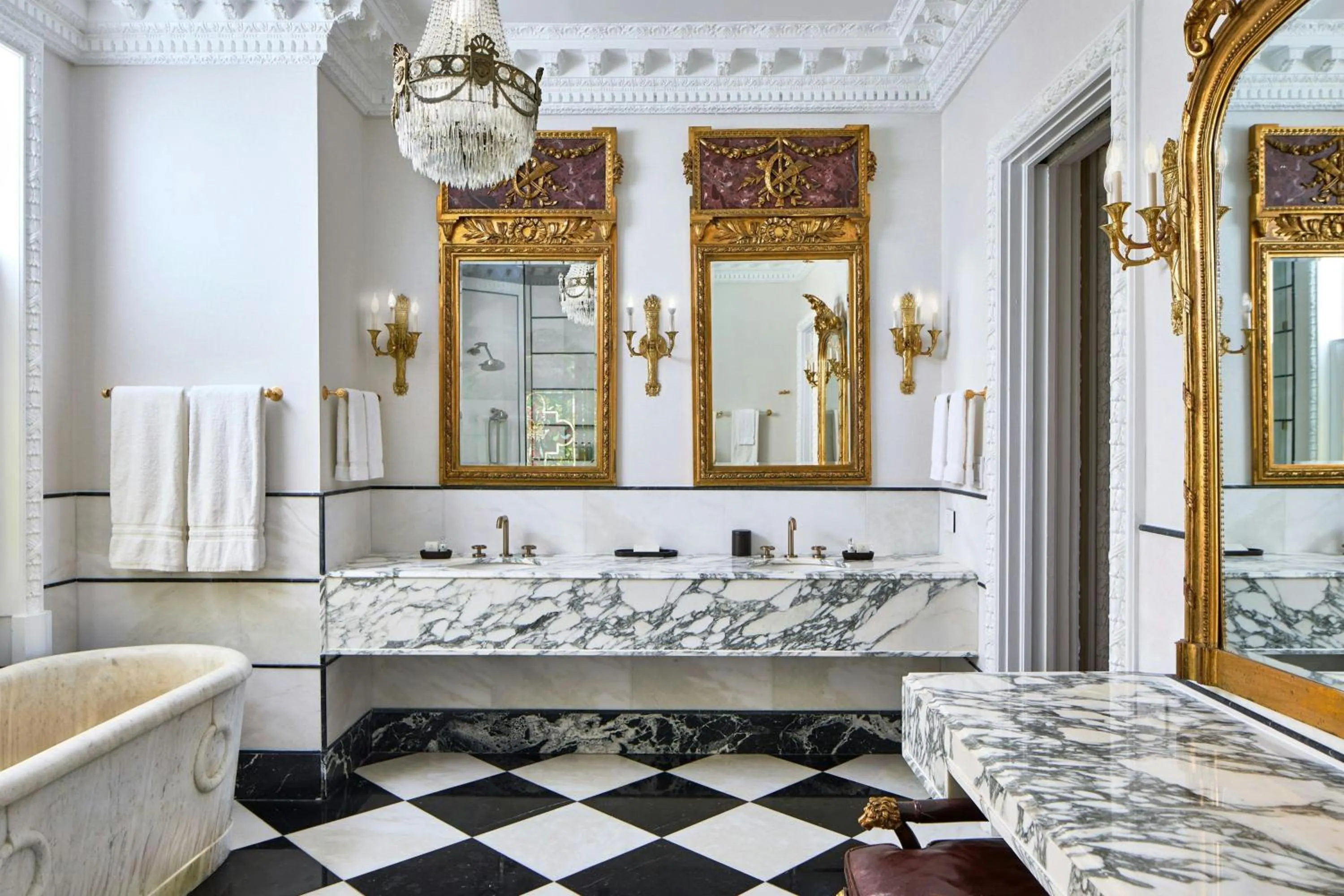 Bathroom in Le Pavillon, New Orleans, a Tribute Portfolio Hotel