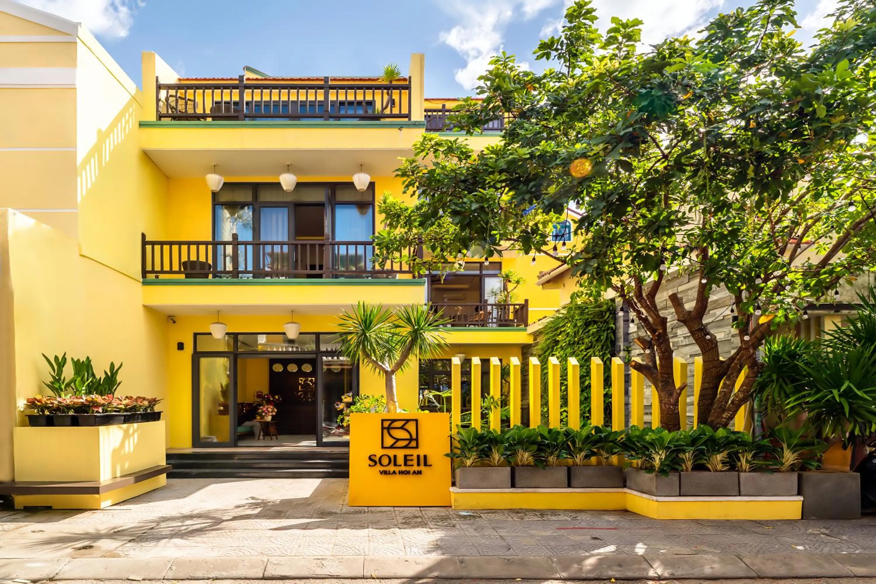 Property building in Villa Soleil Hoi An