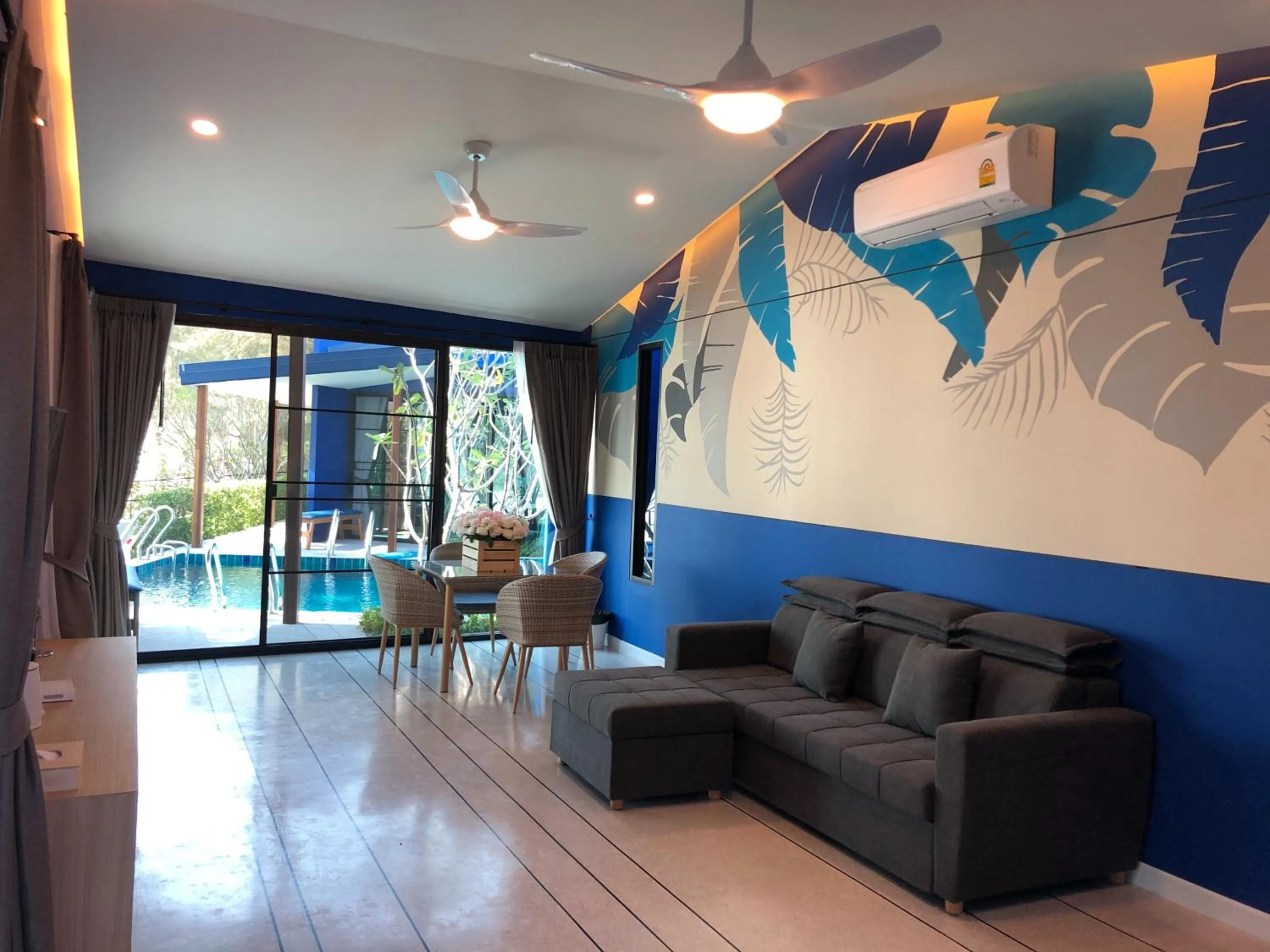 Living room in Sea and Sea Villa Sangaroon