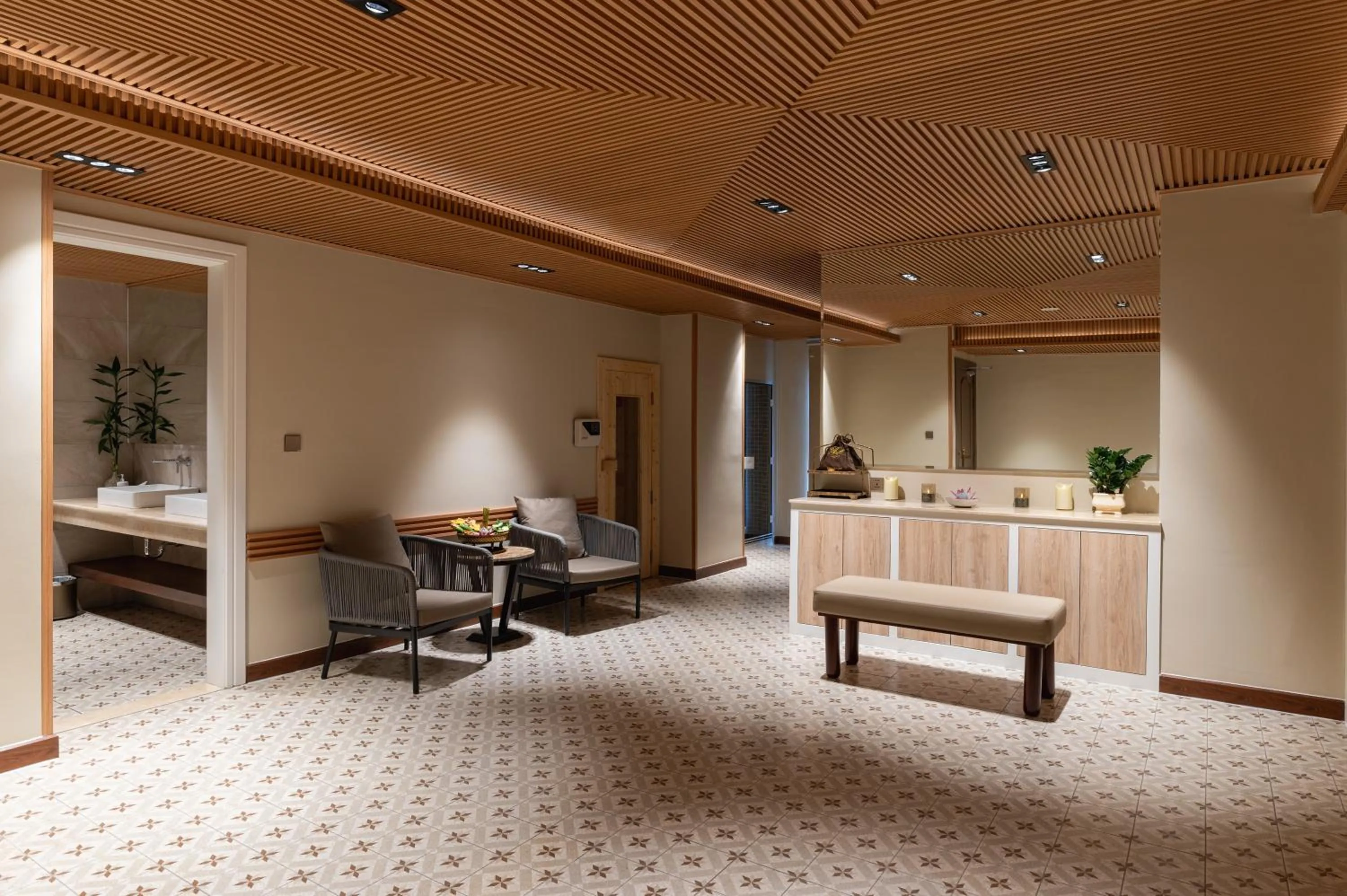 Steam room in Anik Palace Hotel