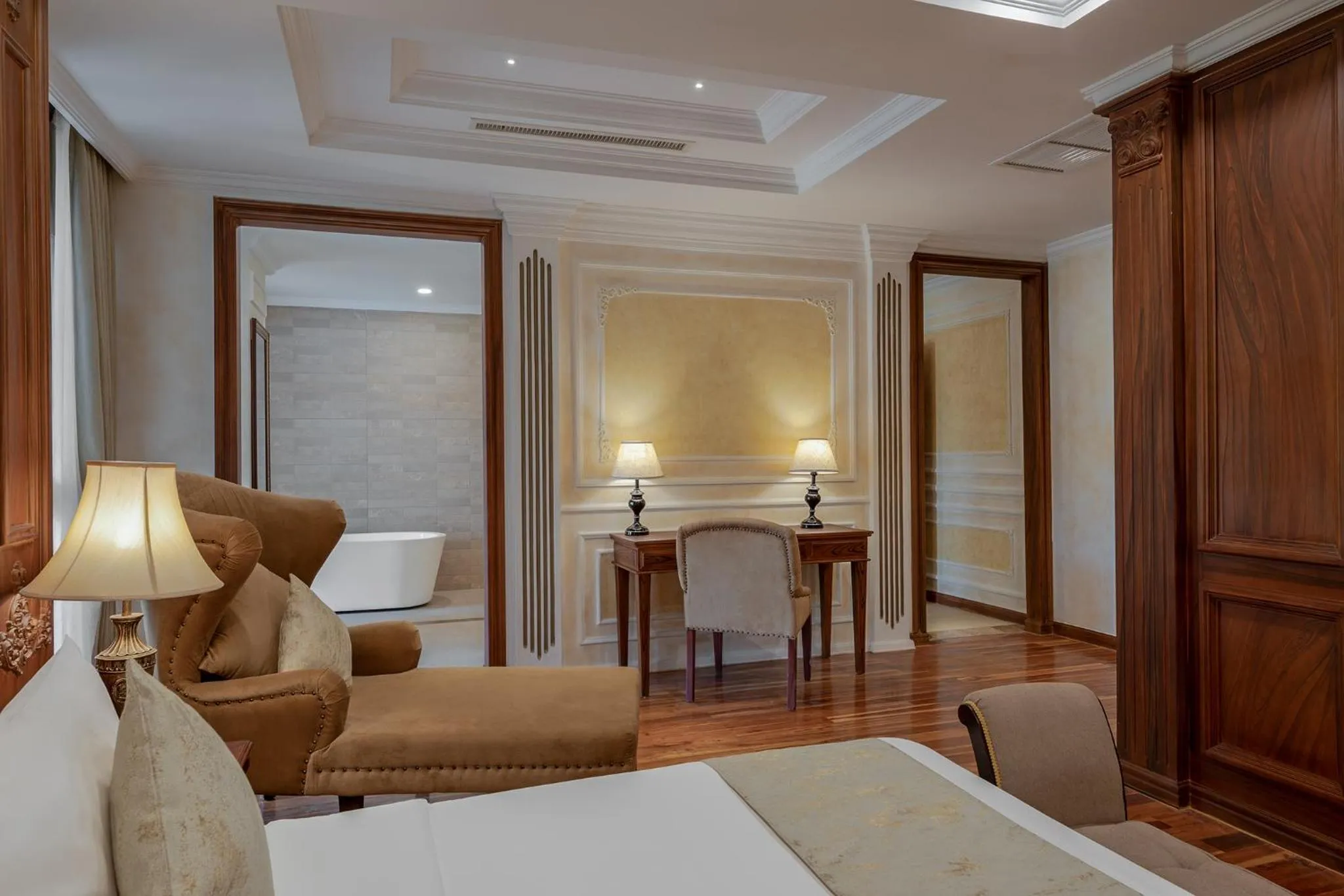 Bed in Anik Palace Hotel