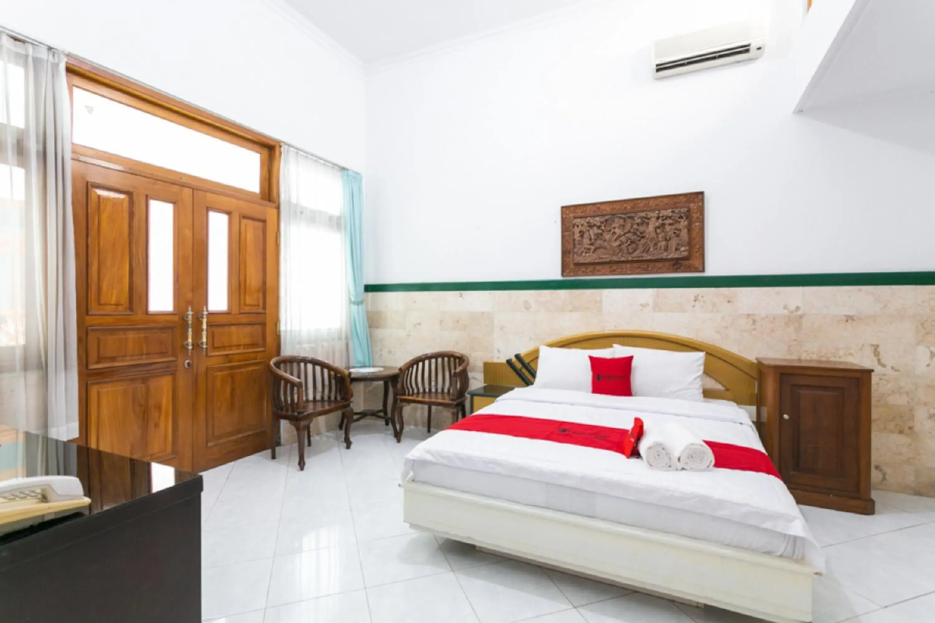 Bedroom, Bed in RedDoorz Syariah near Alun Alun Magelang Bayeman Bedroom, Bed in RedDoorz Syariah near Alun Alun Magelang Bayeman