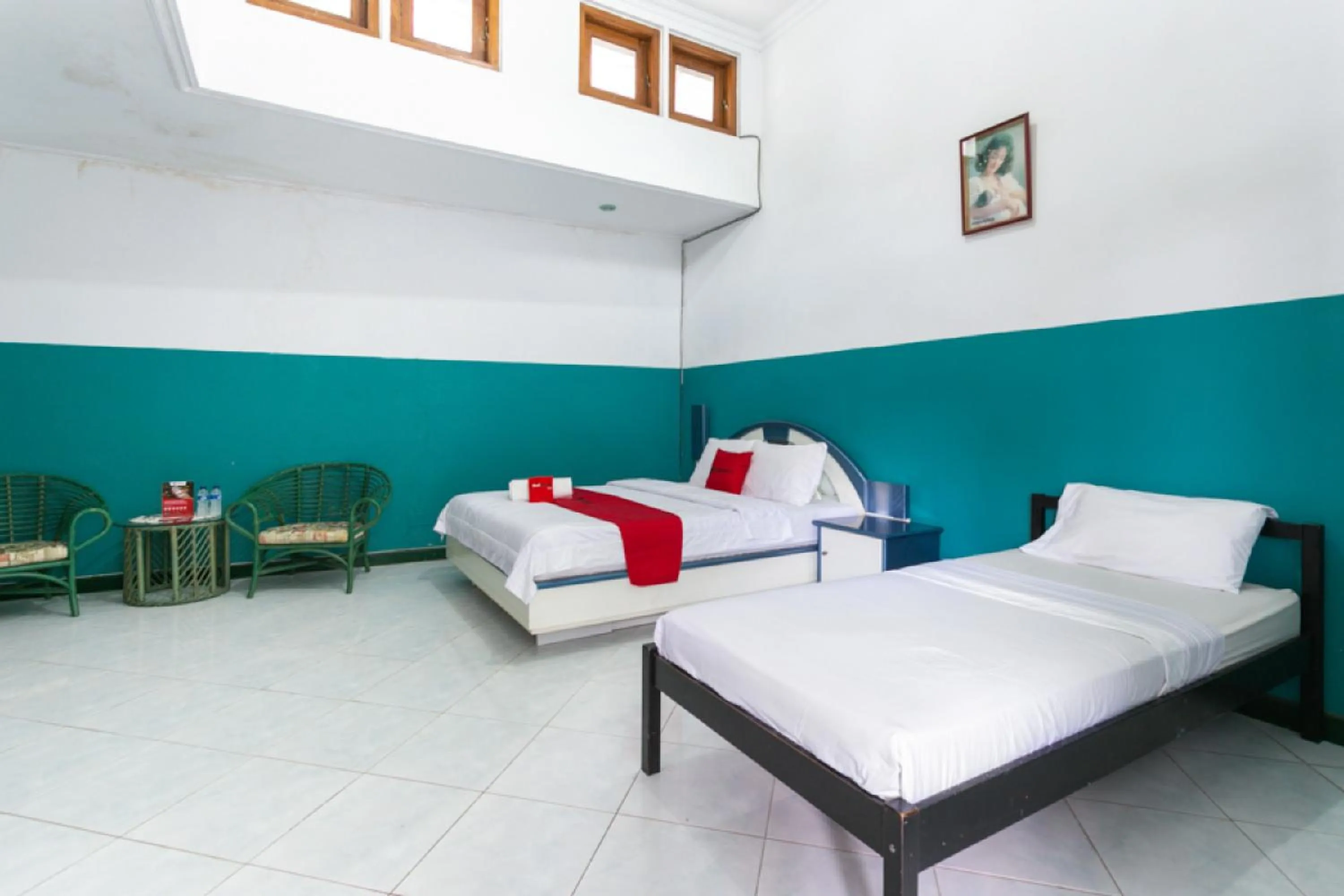 Bed in RedDoorz Syariah near Alun Alun Magelang Bayeman