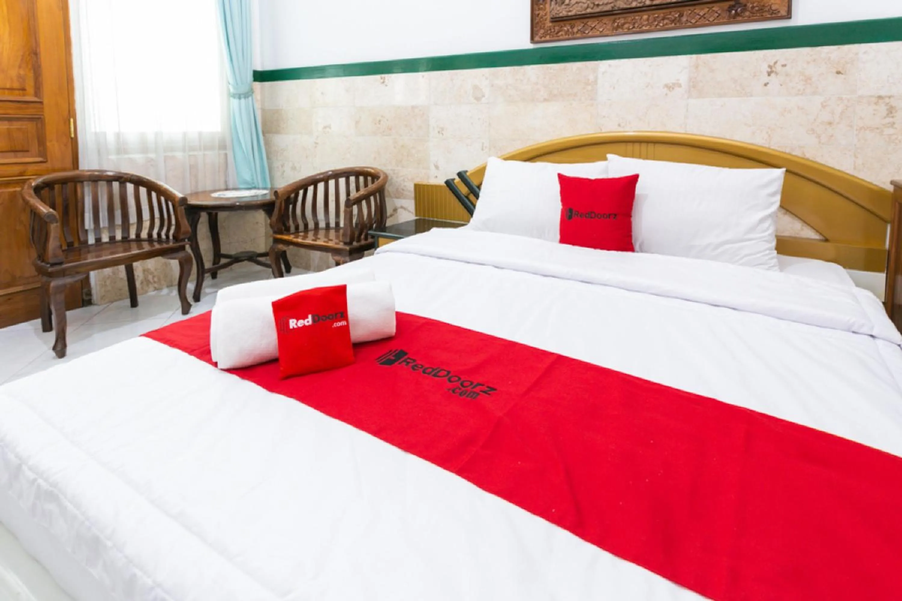 Bed in RedDoorz Syariah near Alun Alun Magelang Bayeman