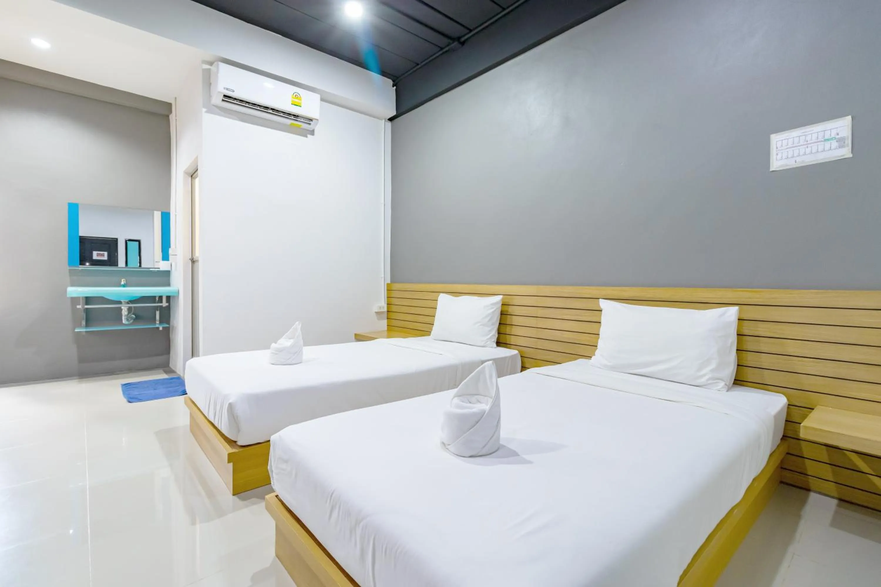 Bedroom in CS Klongtoey Grand Resort