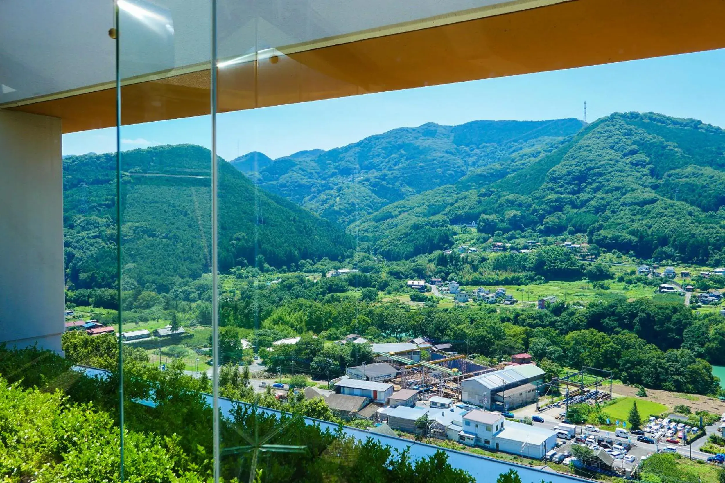 Mountain view in KAMENOI HOTEL Nagatoro Yorii Mountain view in KAMENOI HOTEL Nagatoro Yorii