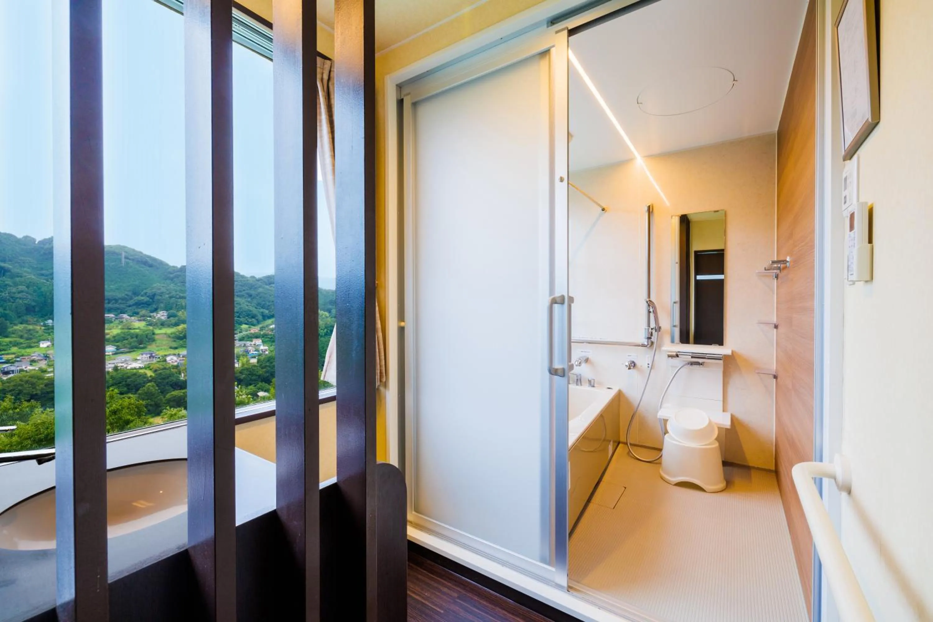 Hot Spring Bath in KAMENOI HOTEL Nagatoro Yorii