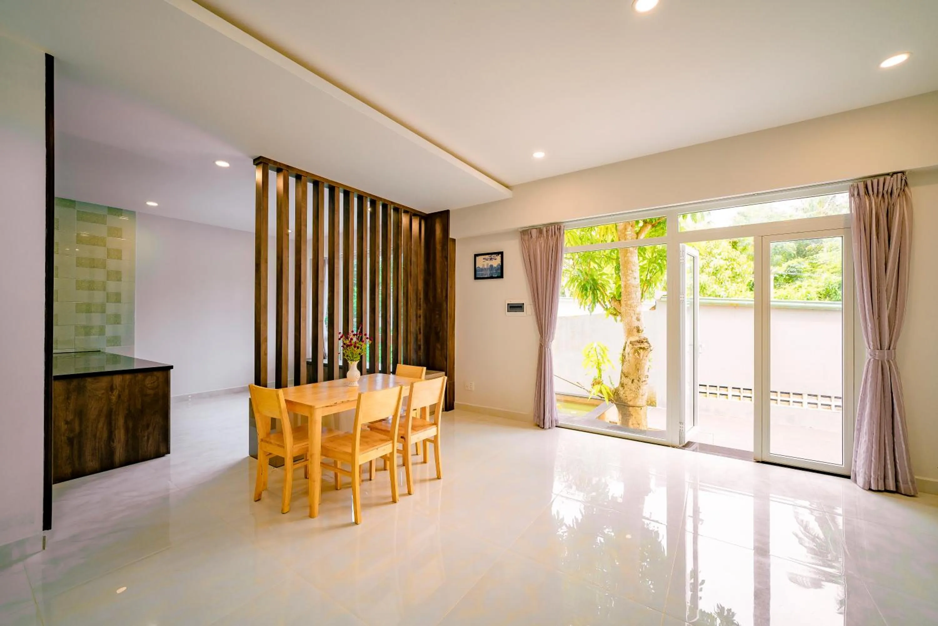 Kitchen or kitchenette in Kien Vang Bungalow