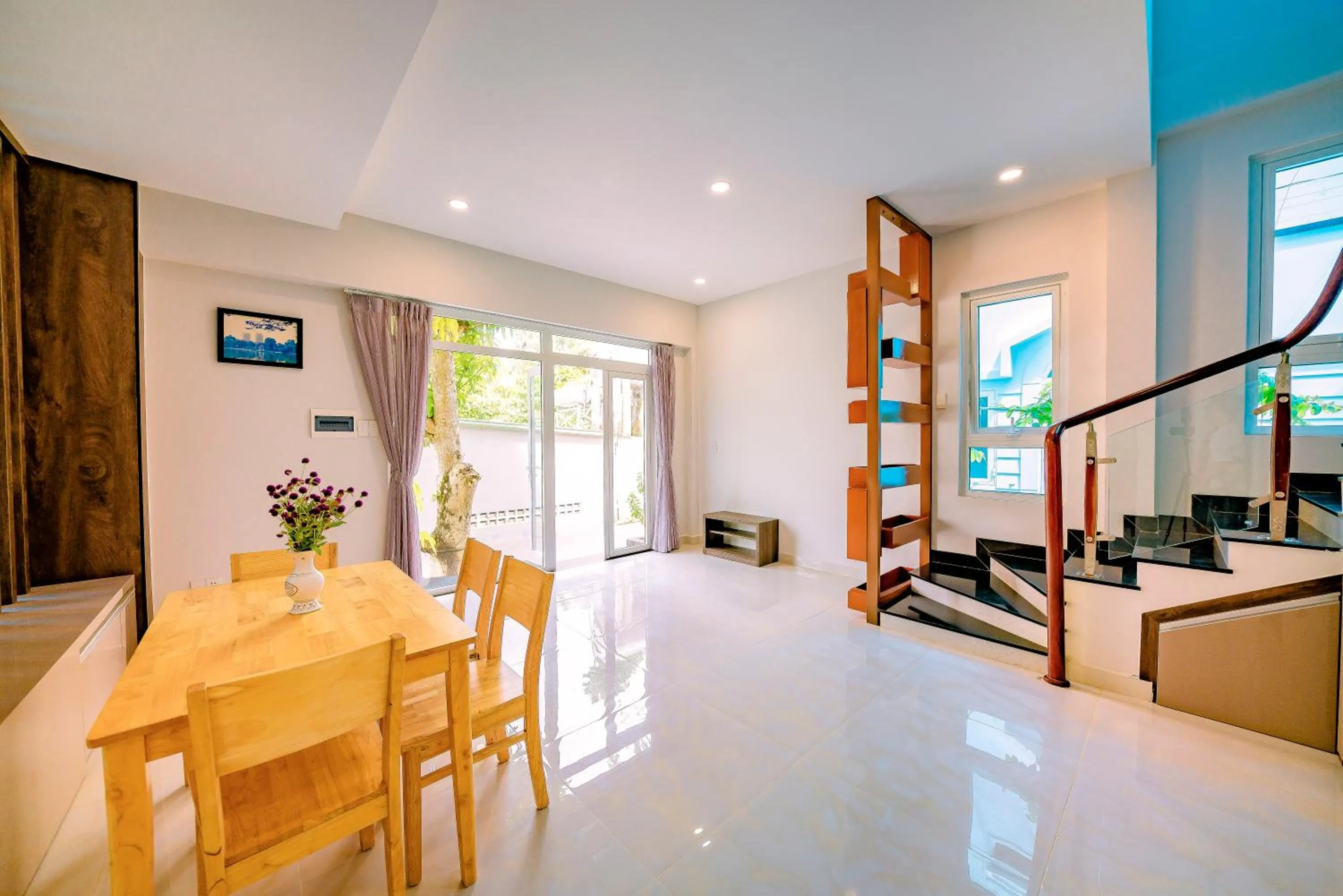 Living room in Kien Vang Bungalow