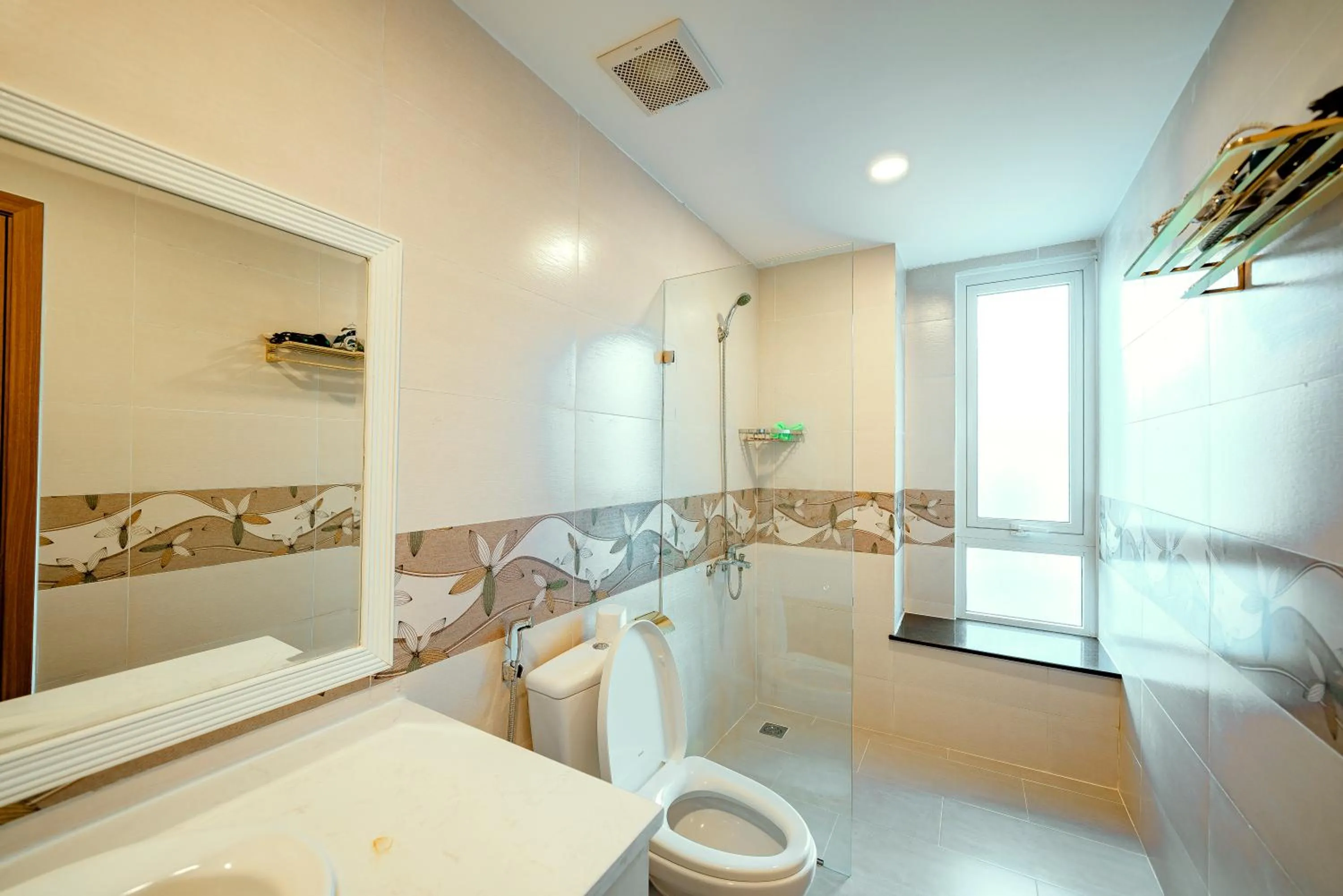 Bathroom in Kien Vang Bungalow