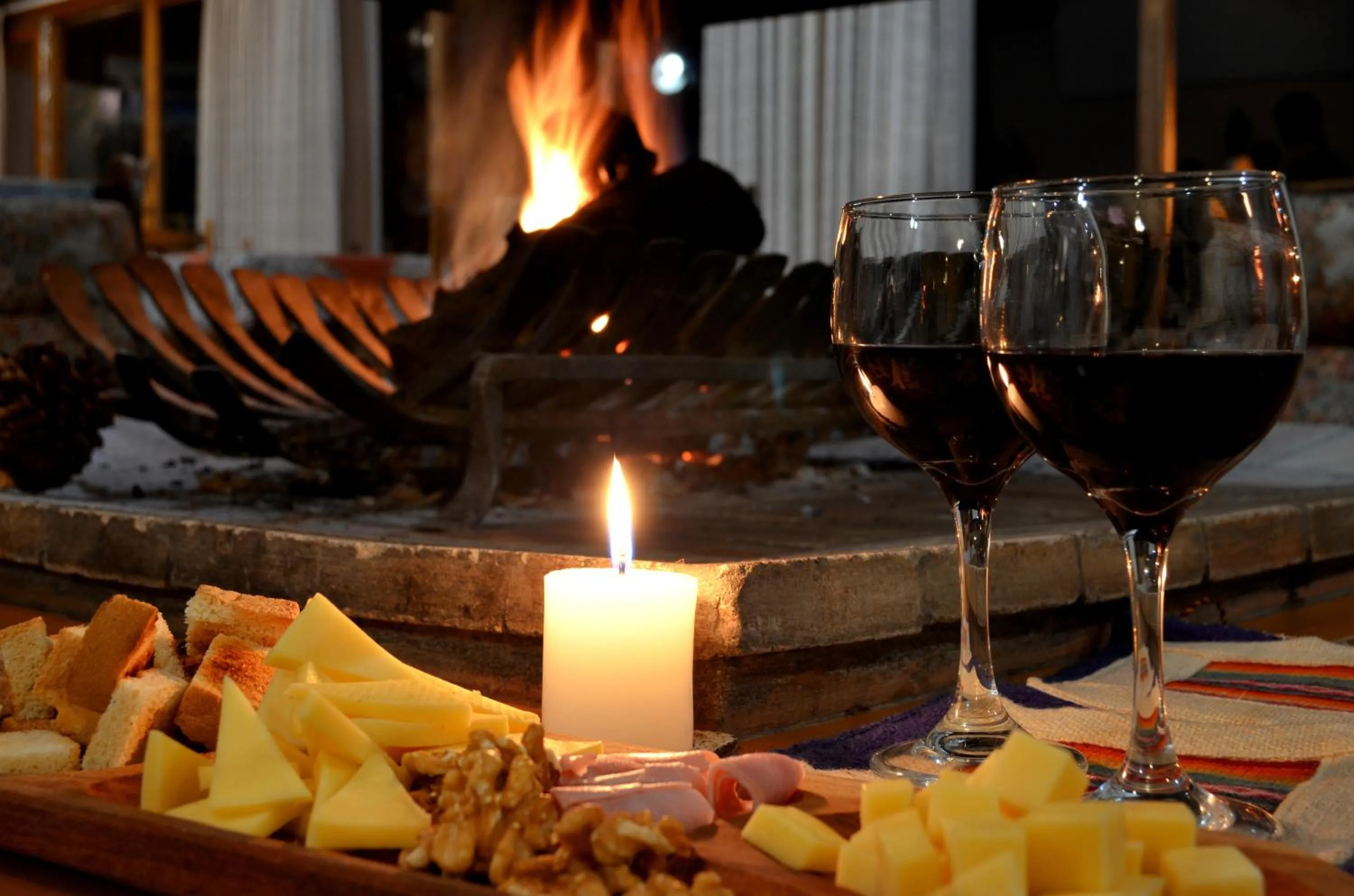 Communal lounge/ TV room in Hostería Güemes