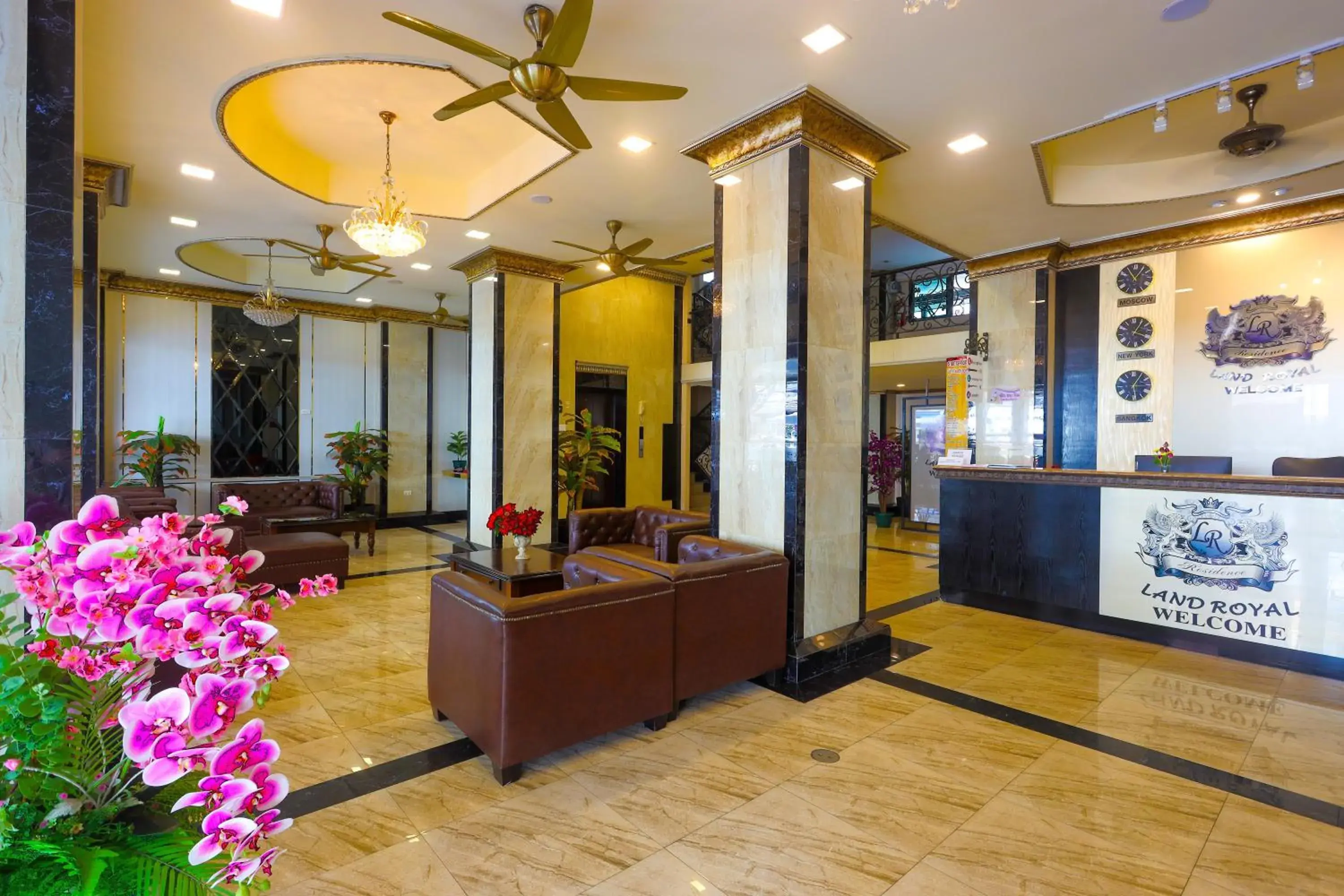 Lobby or reception in Land Royal Residence Pattaya Lobby or reception in Land Royal Residence Pattaya
