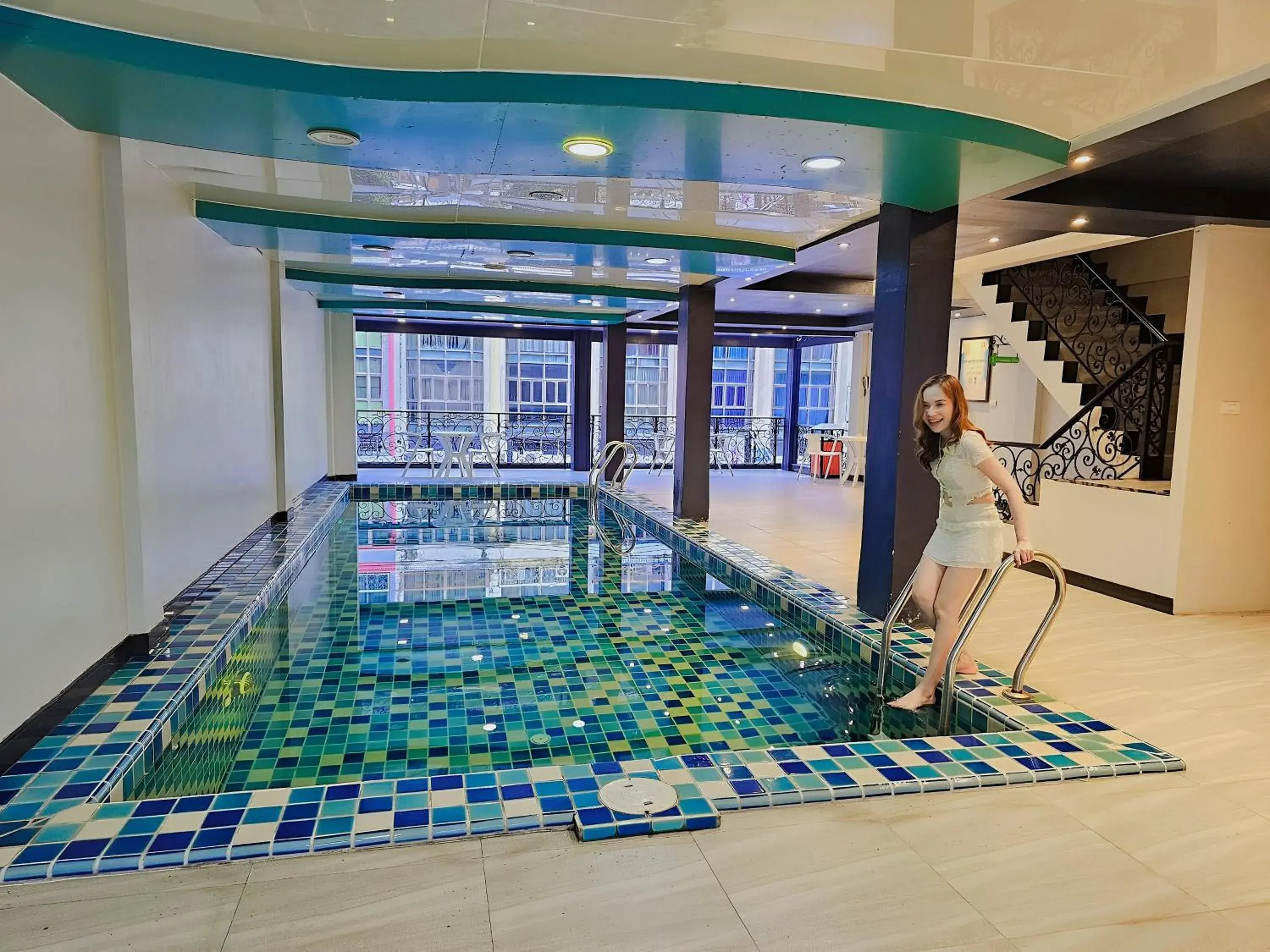 Pool view in Land Royal Residence Pattaya Pool view in Land Royal Residence Pattaya