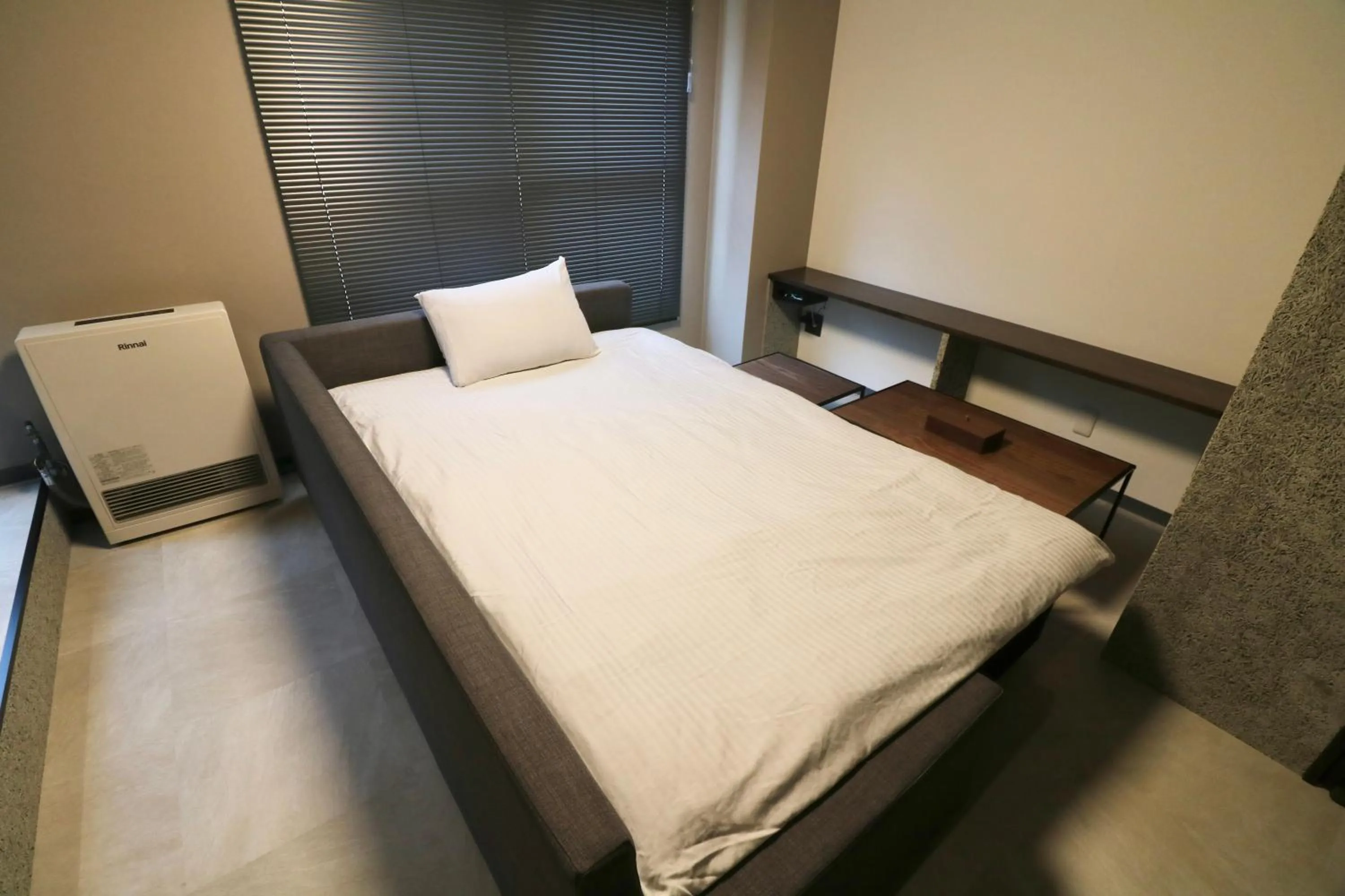 Living room, Bed in Maison Sapporo