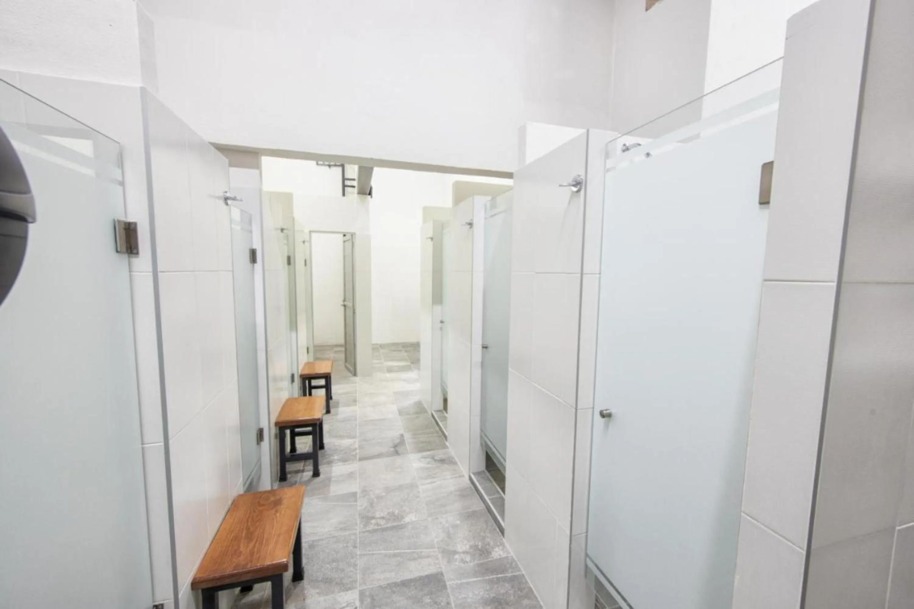 Bathroom in OYO Hostal Mich