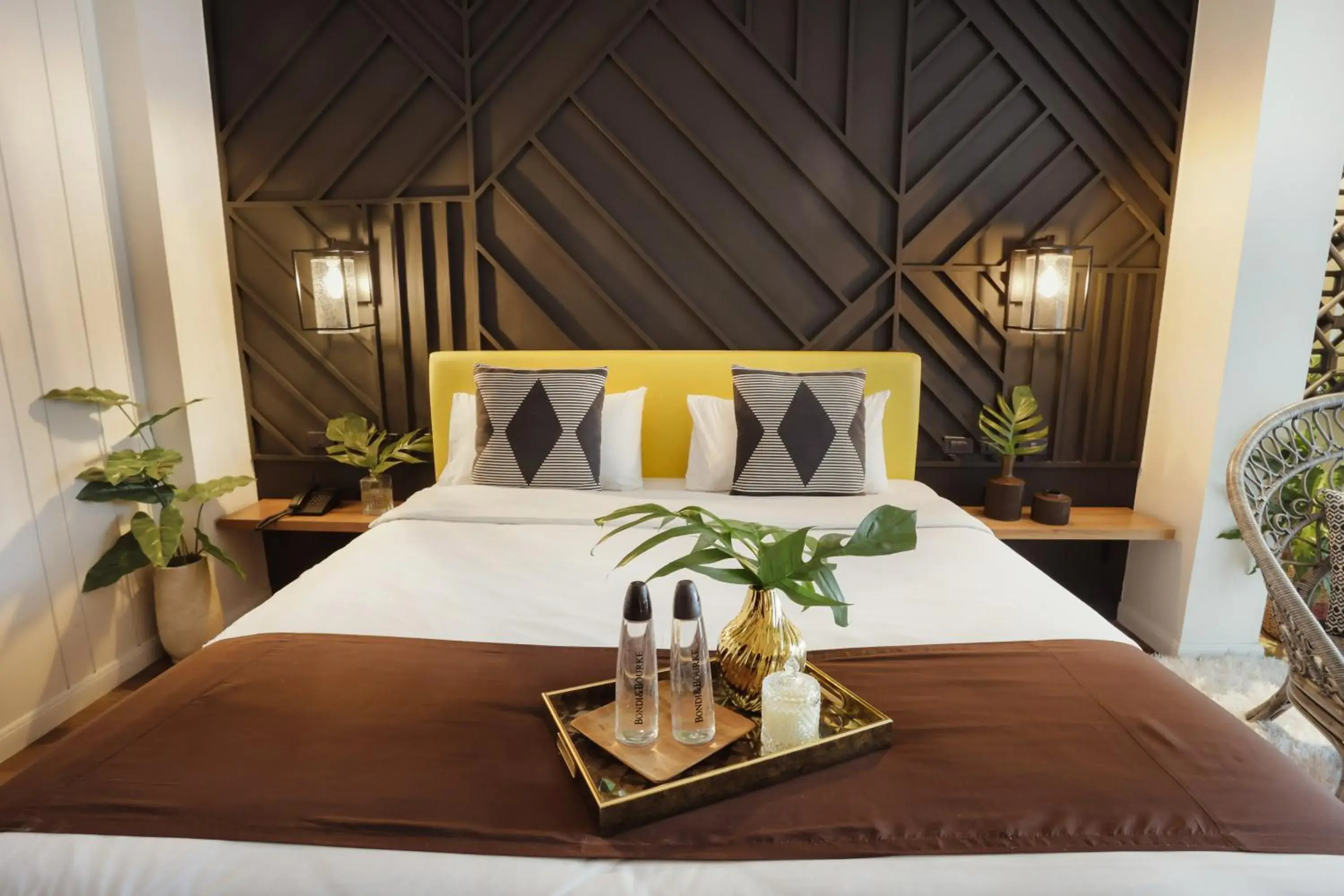 Bed in The Bourke Hotel Bed in The Bourke Hotel