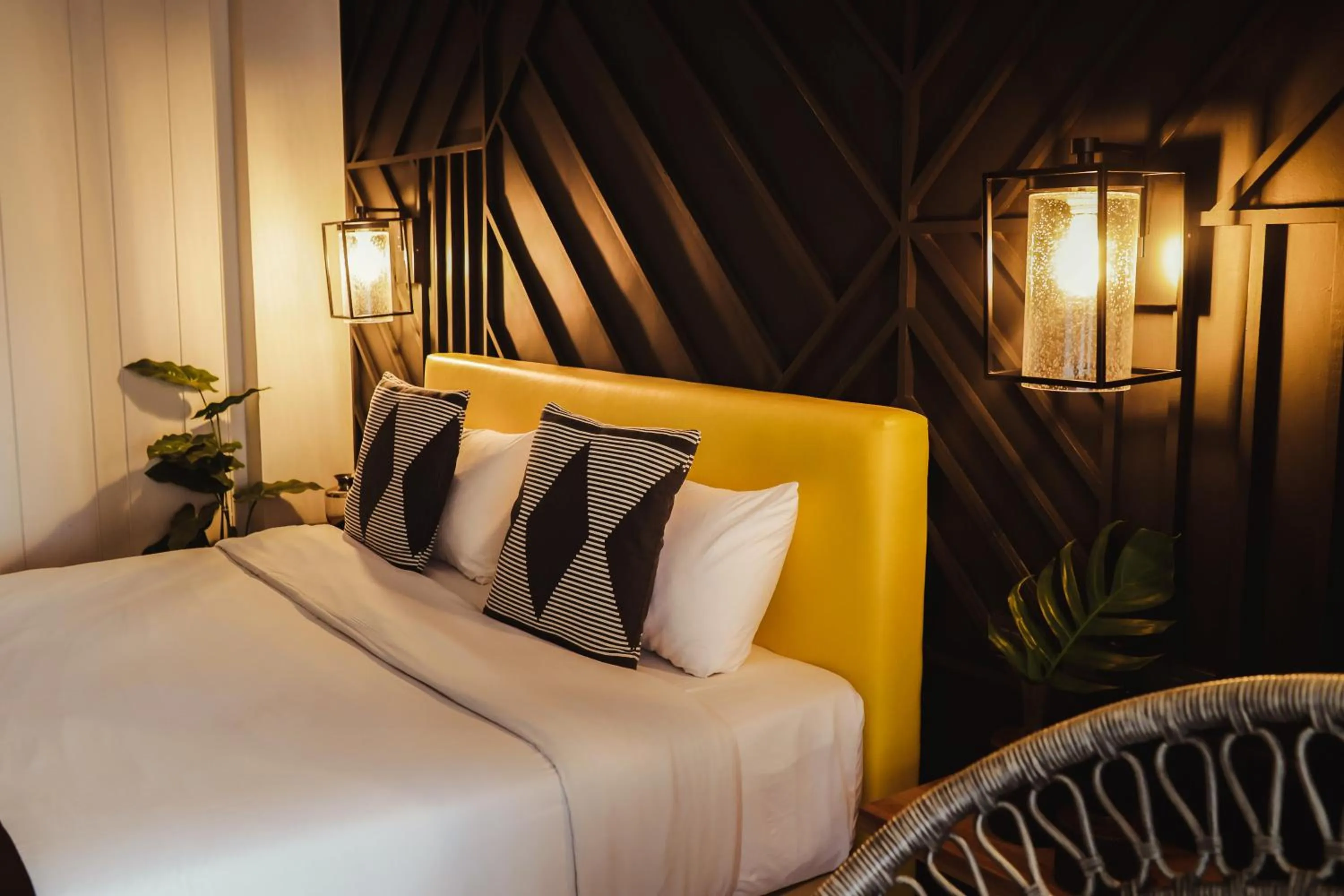 Bed in The Bourke Hotel