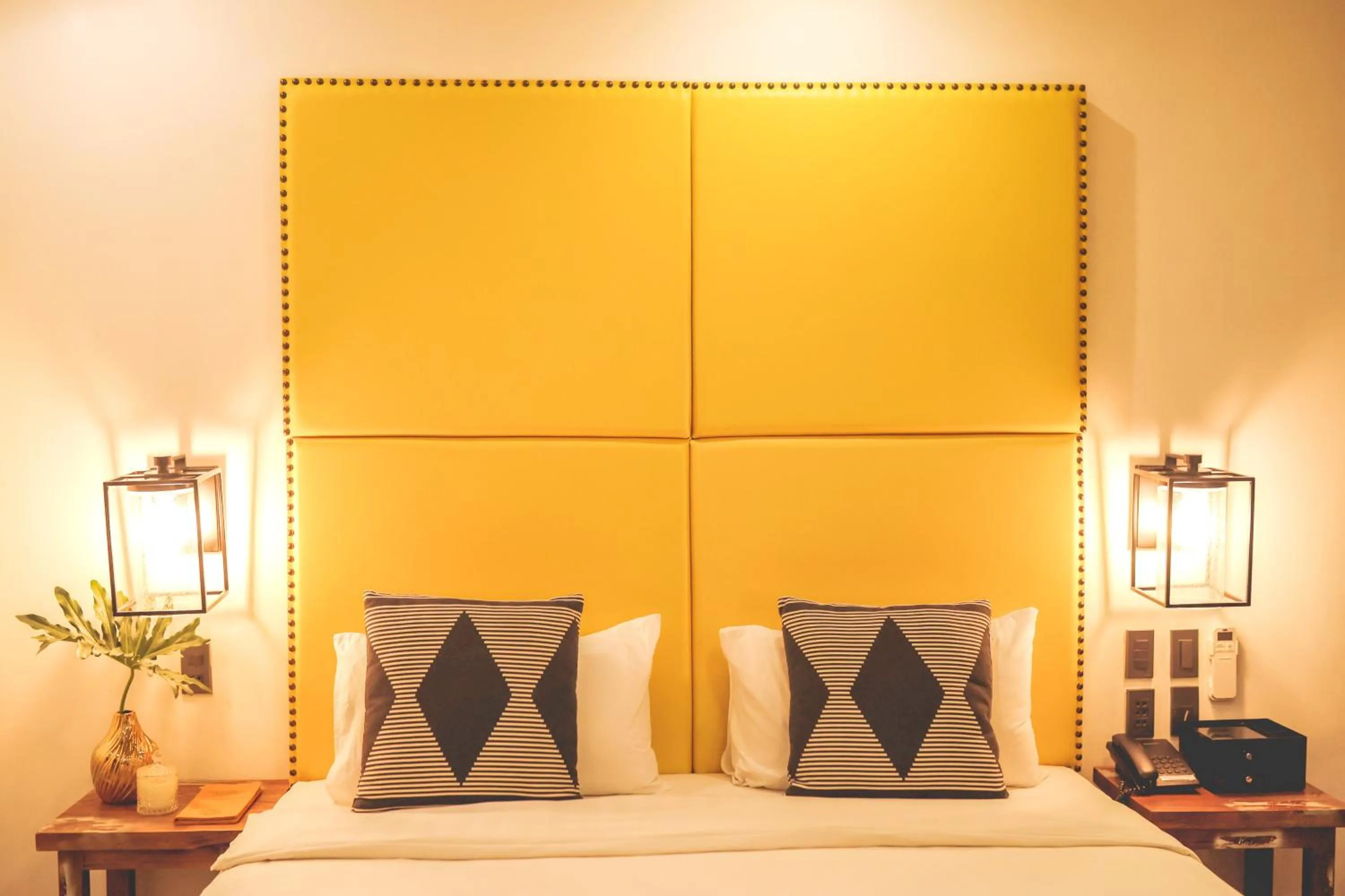 Bed in The Bourke Hotel