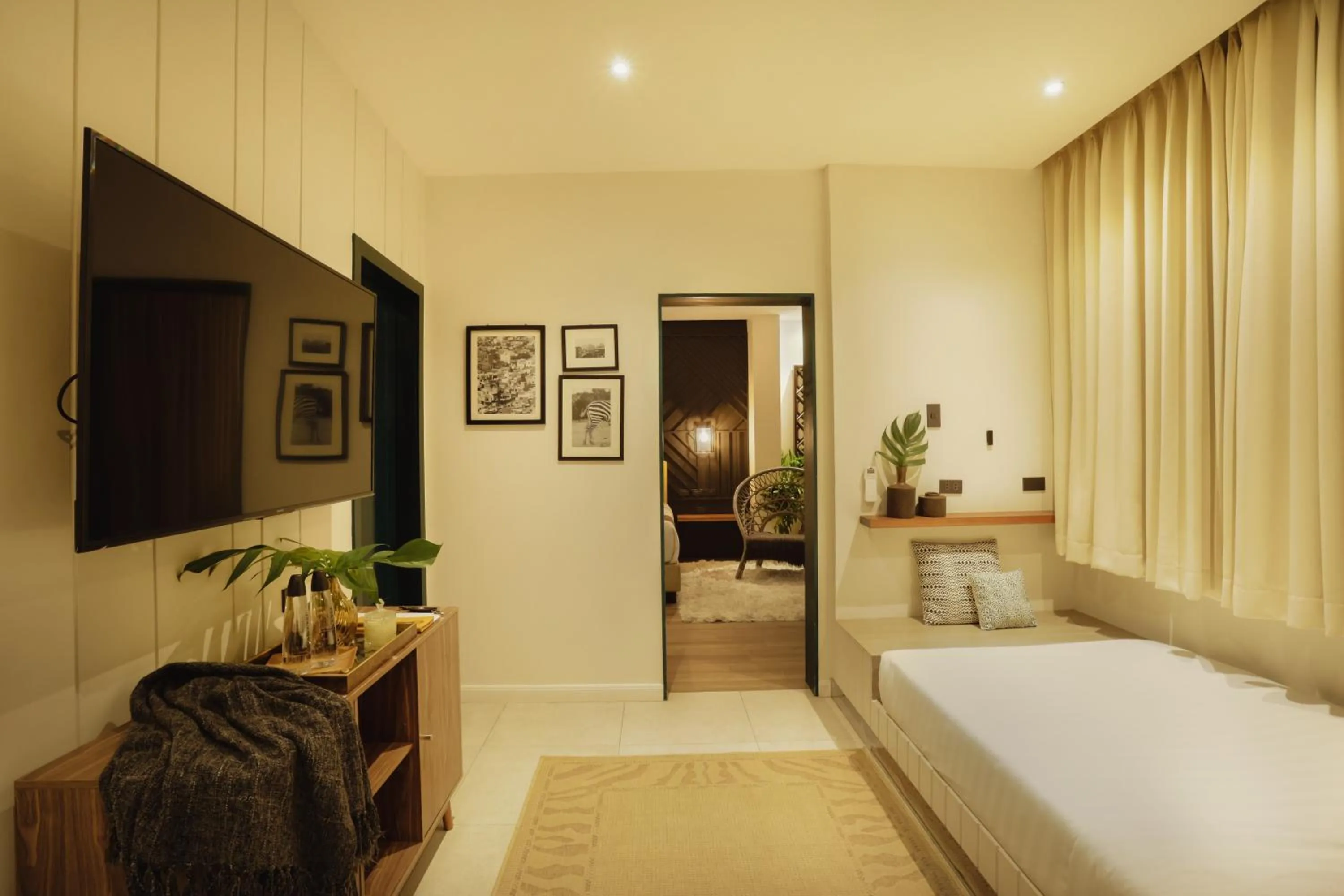 Bed in The Bourke Hotel