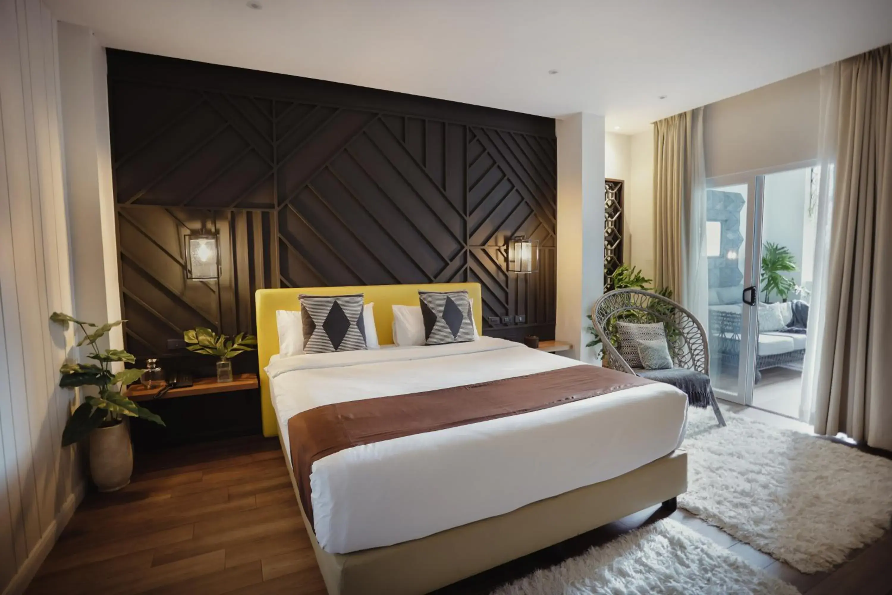 Bed in The Bourke Hotel Bed in The Bourke Hotel