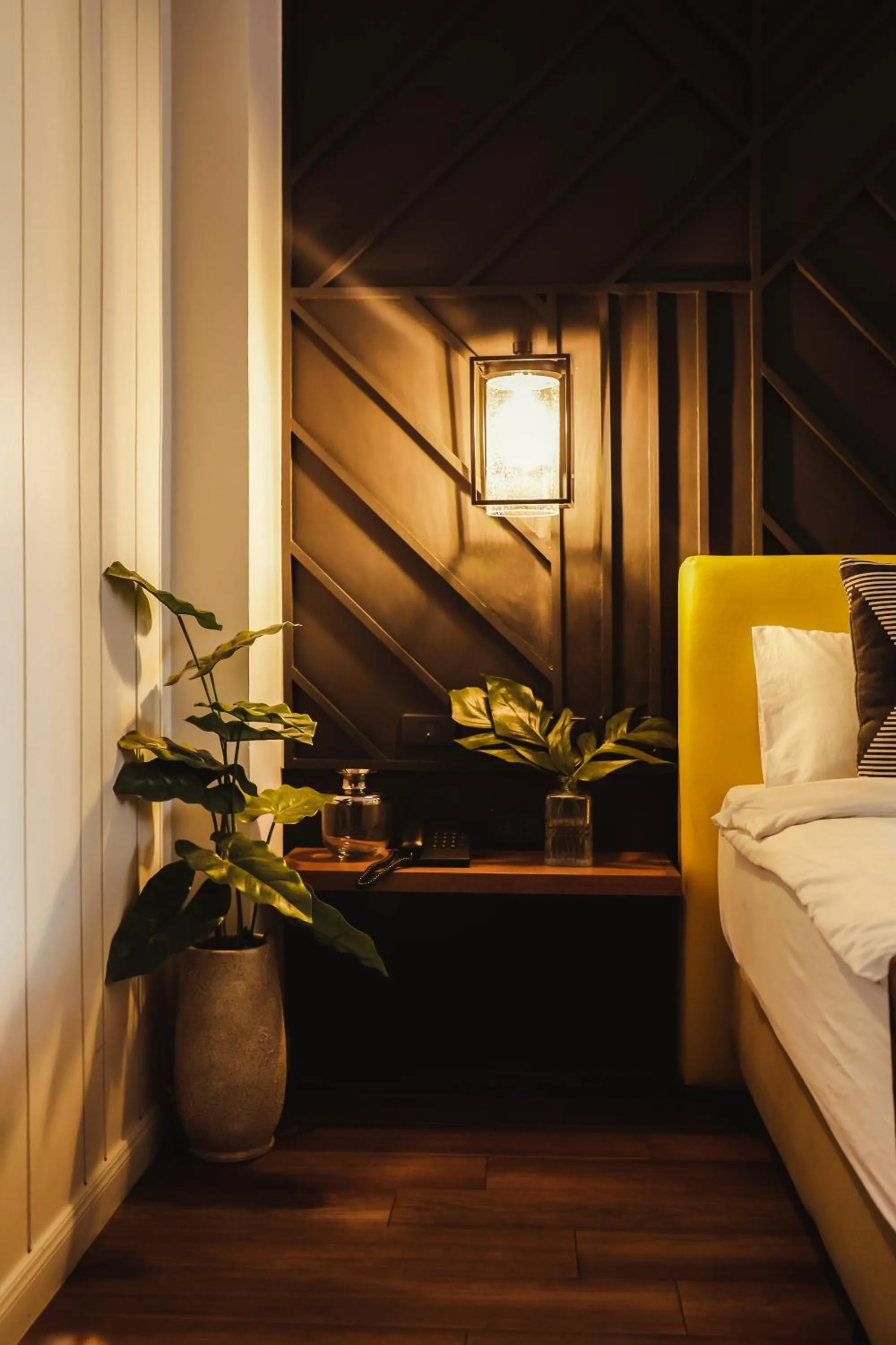 Bed in The Bourke Hotel