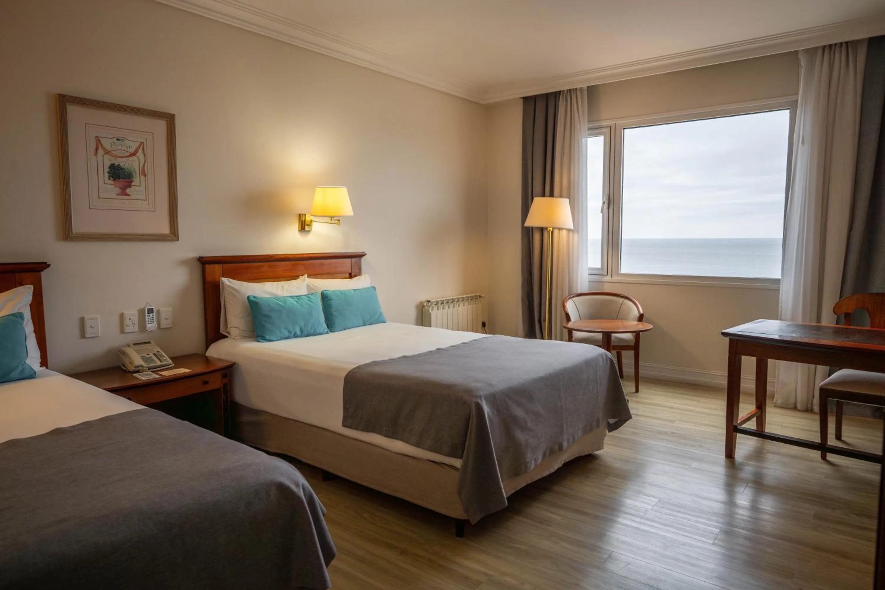 Bed in Lucania Palazzo Hotel