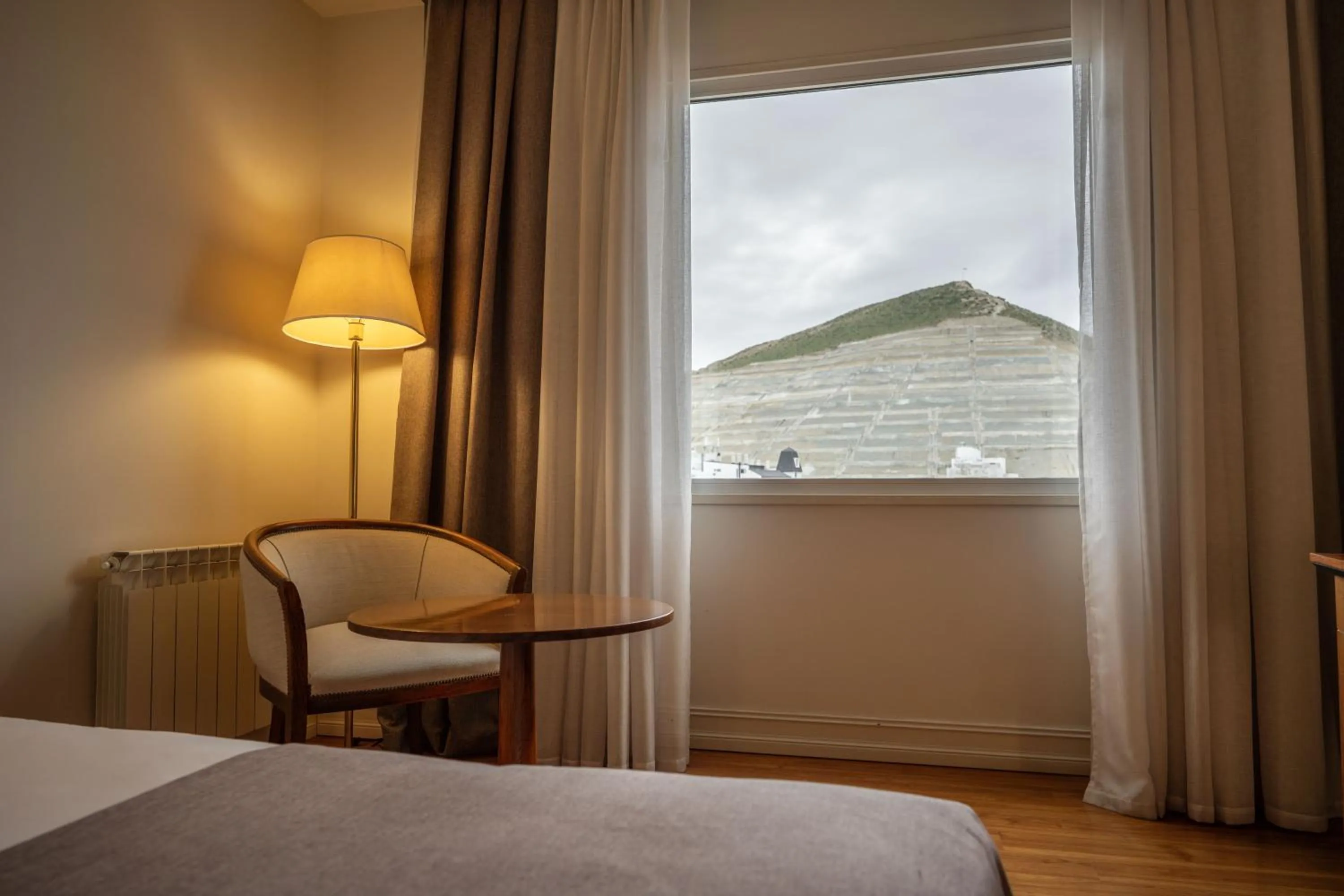 Bed in Lucania Palazzo Hotel