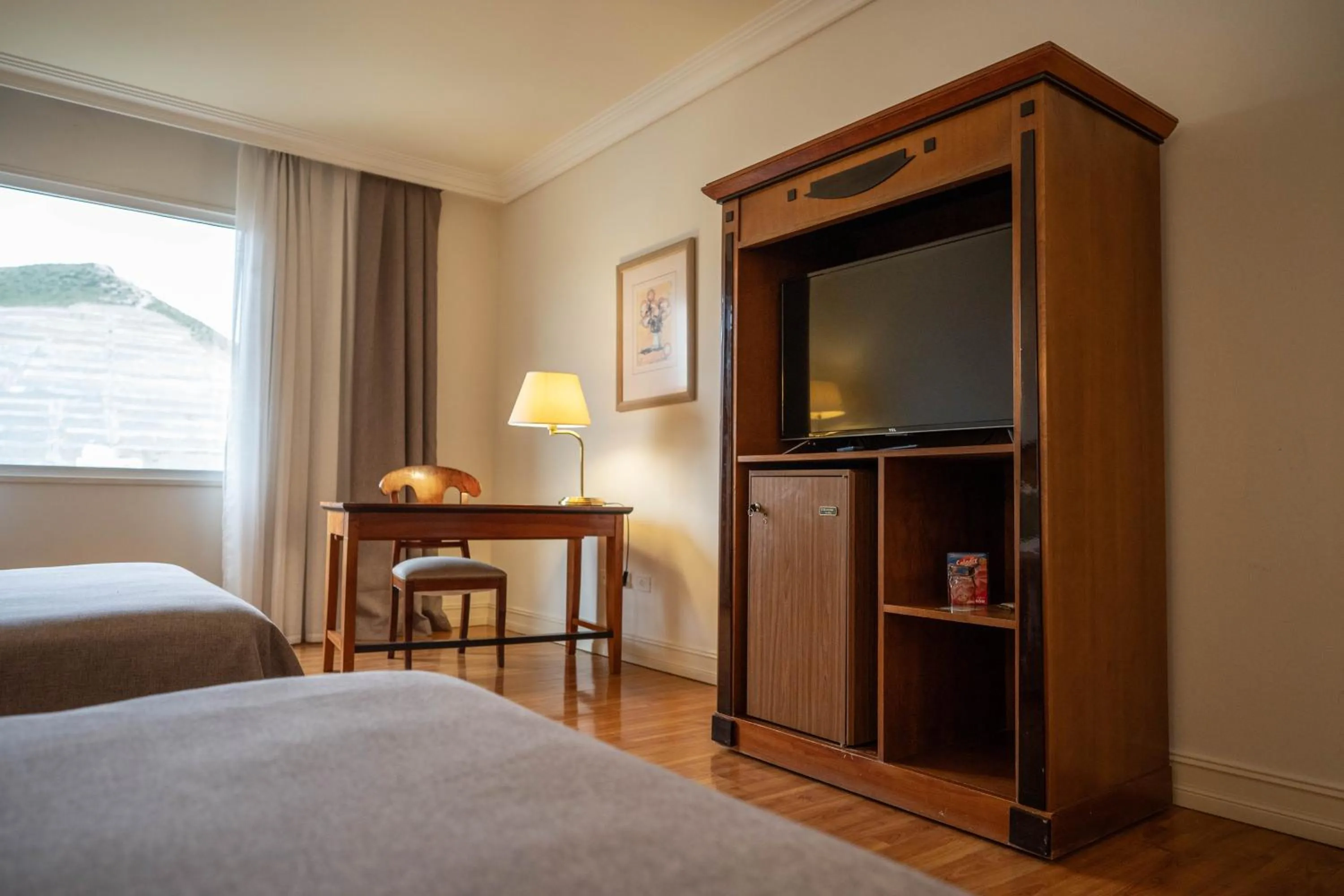 Bed in Lucania Palazzo Hotel