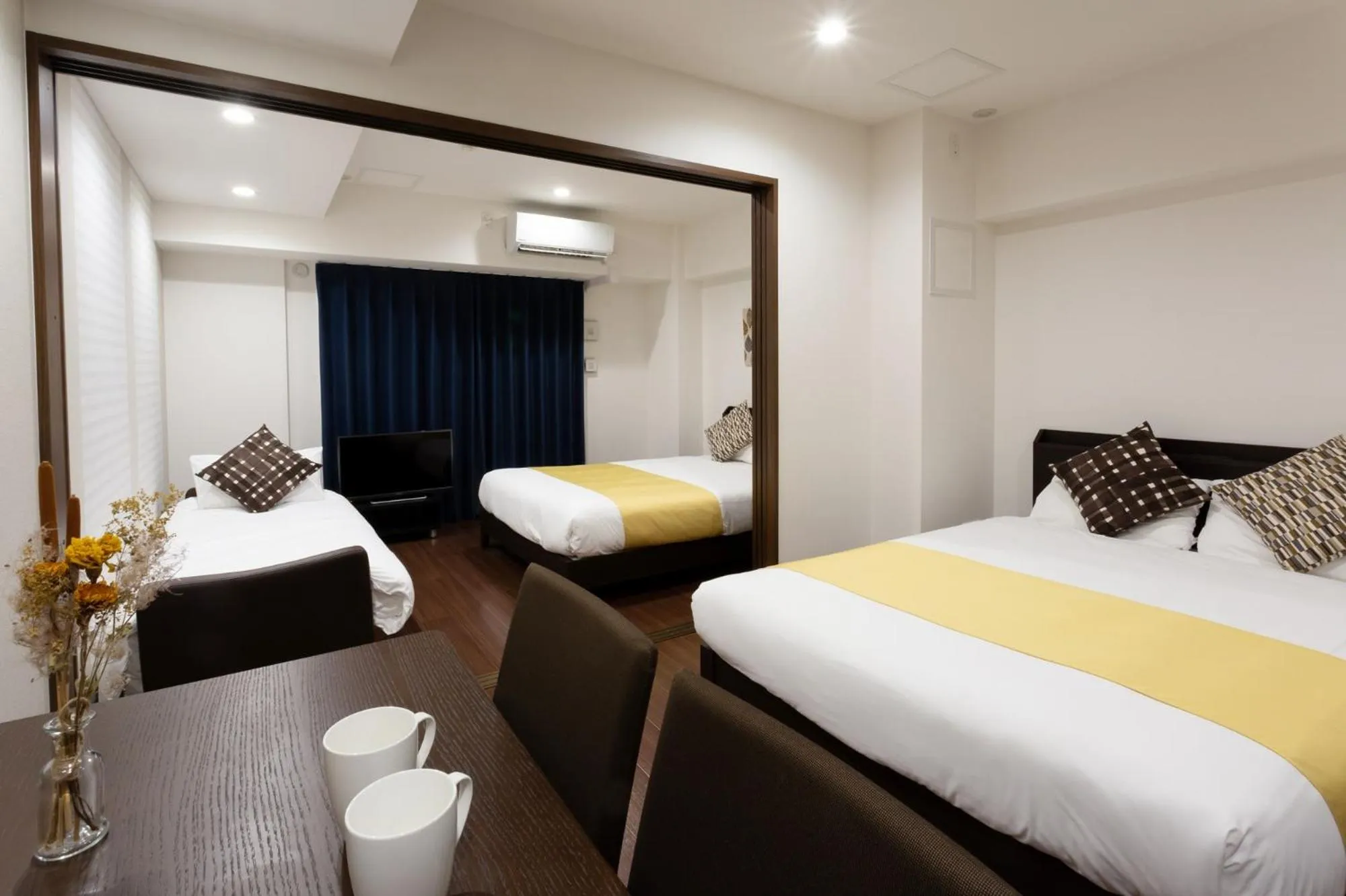 Bedroom, Bed in BON Condo Namba Nipponbashi