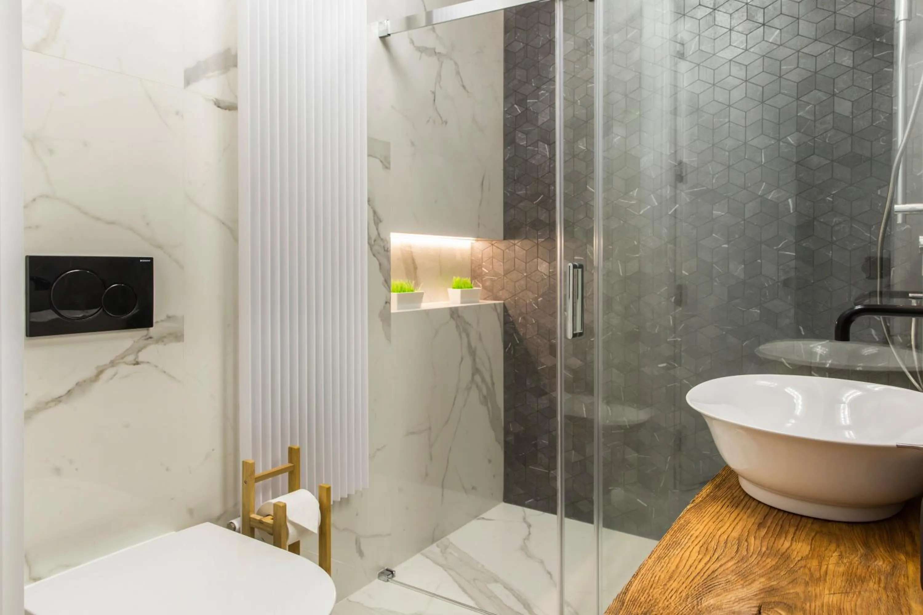 Bathroom in APARTHOTEL ROYAL RESORT SPA Zakopane