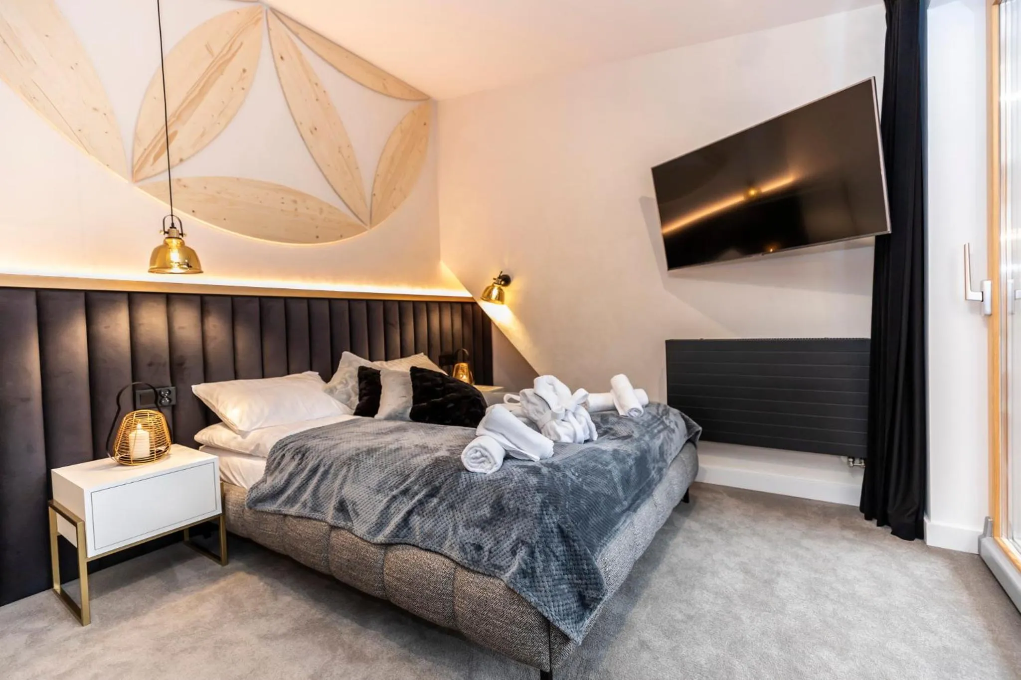 Bed in APARTHOTEL ROYAL RESORT SPA Zakopane