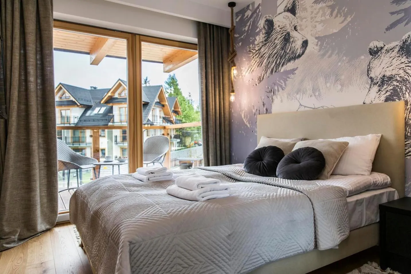 Bed in APARTHOTEL ROYAL RESORT SPA Zakopane