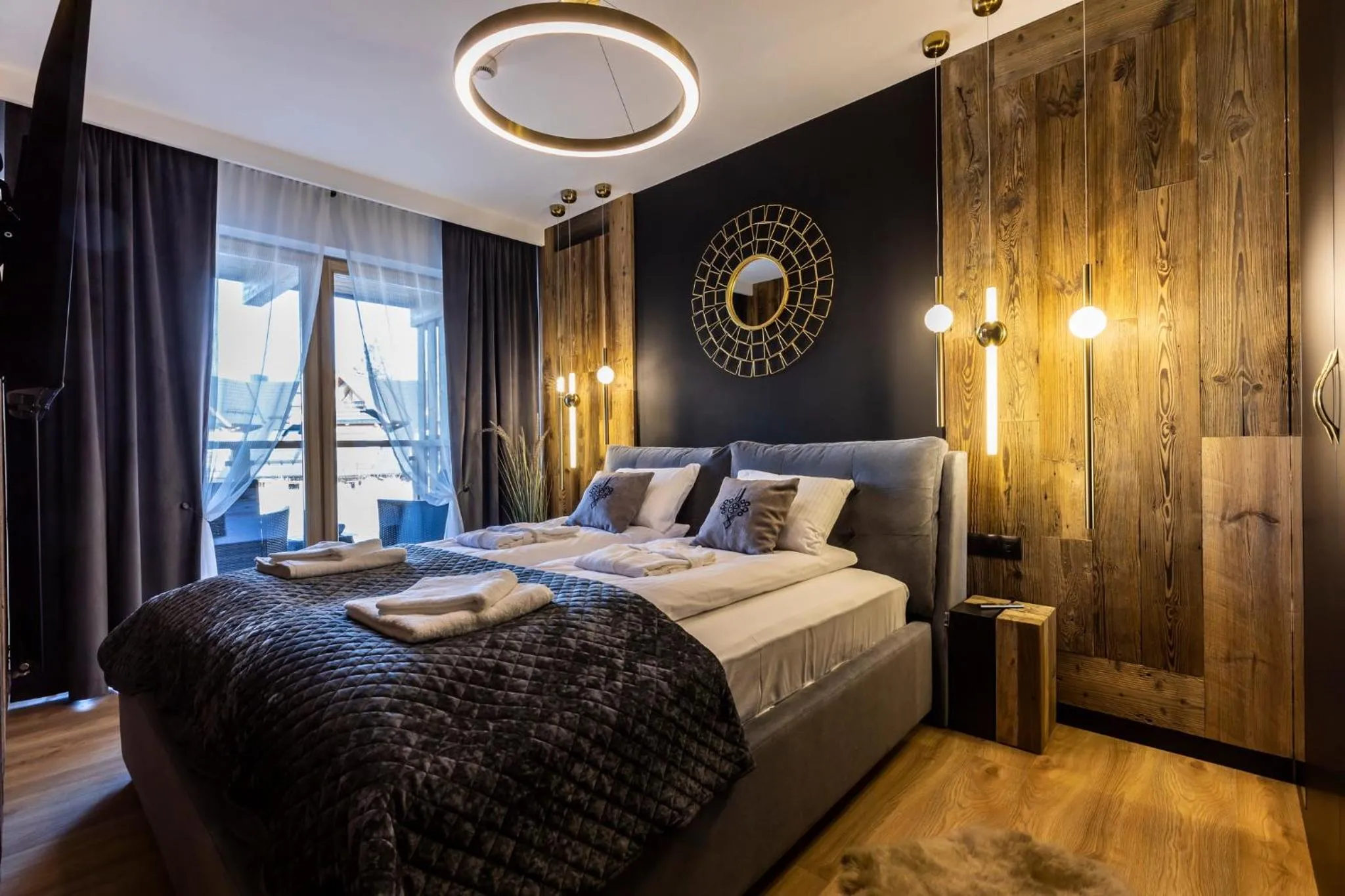 Bed in APARTHOTEL ROYAL RESORT SPA Zakopane