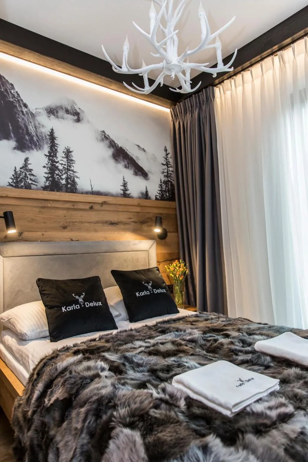Bed in APARTHOTEL ROYAL RESORT SPA Zakopane