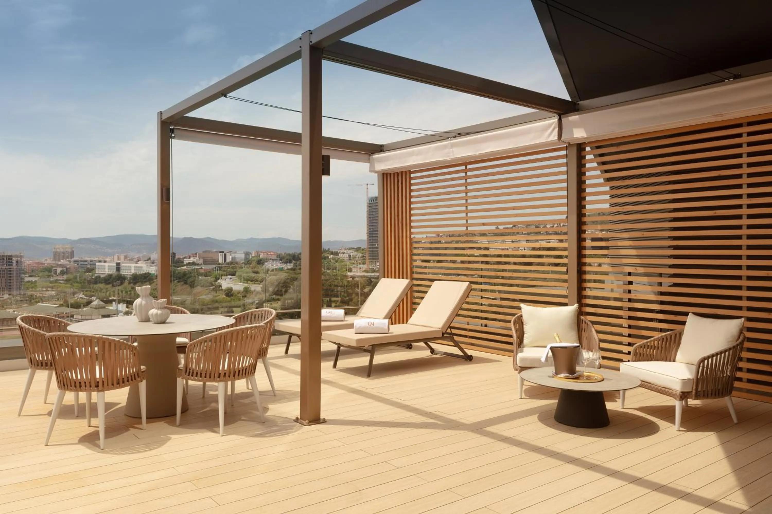 Patio in Torre Melina, a Gran Meliá Hotel