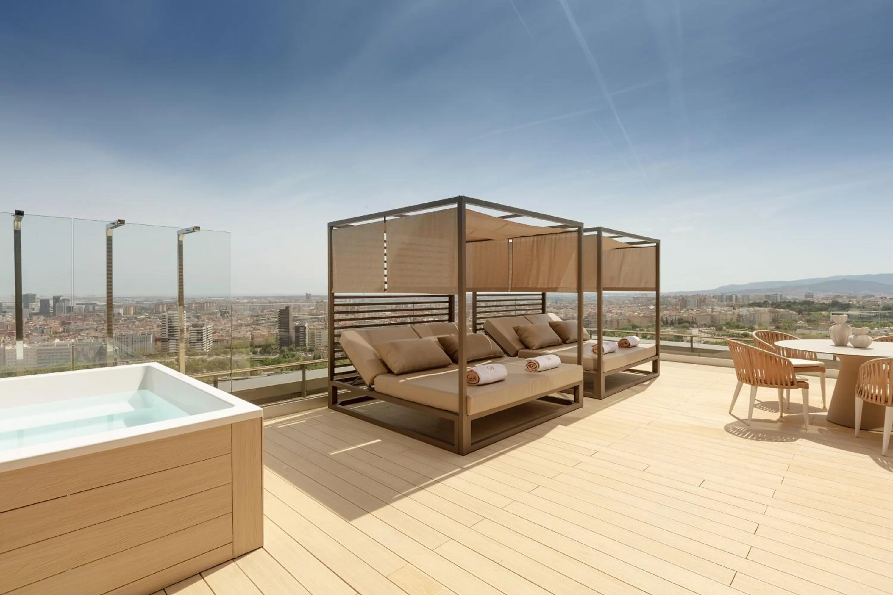 Patio in Torre Melina, a Gran Meliá Hotel