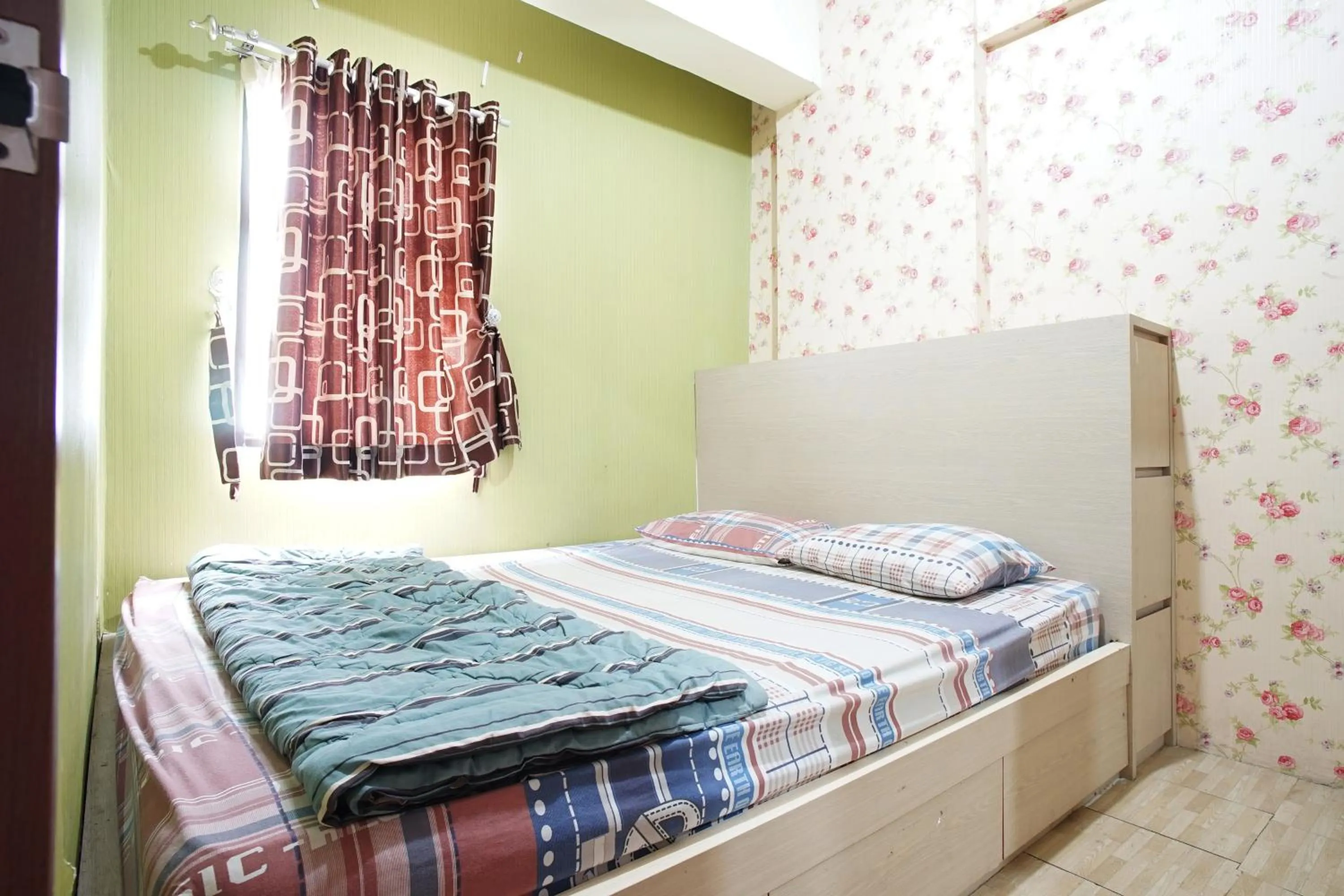 Bedroom, Bed in Planet Room Kemang View