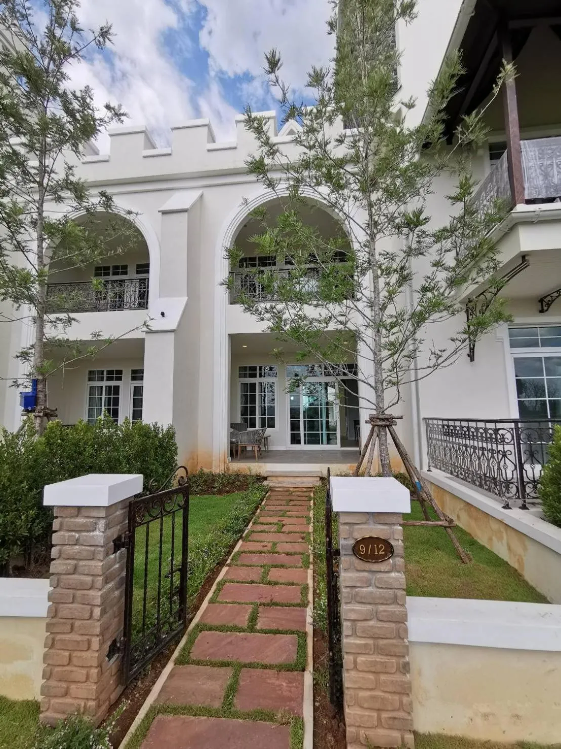 Property building in The Castell Condo by Nutthiwan room 912 and 921