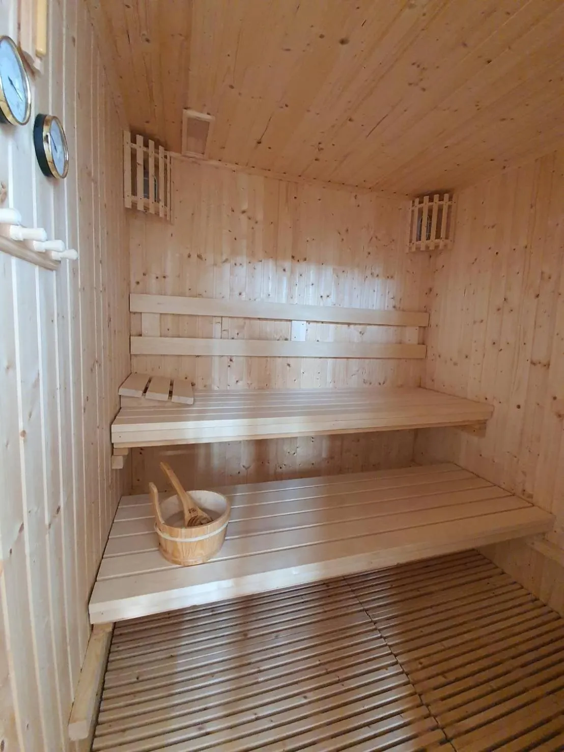 Sauna in The Castell Condo by Nutthiwan room 912 and 921
