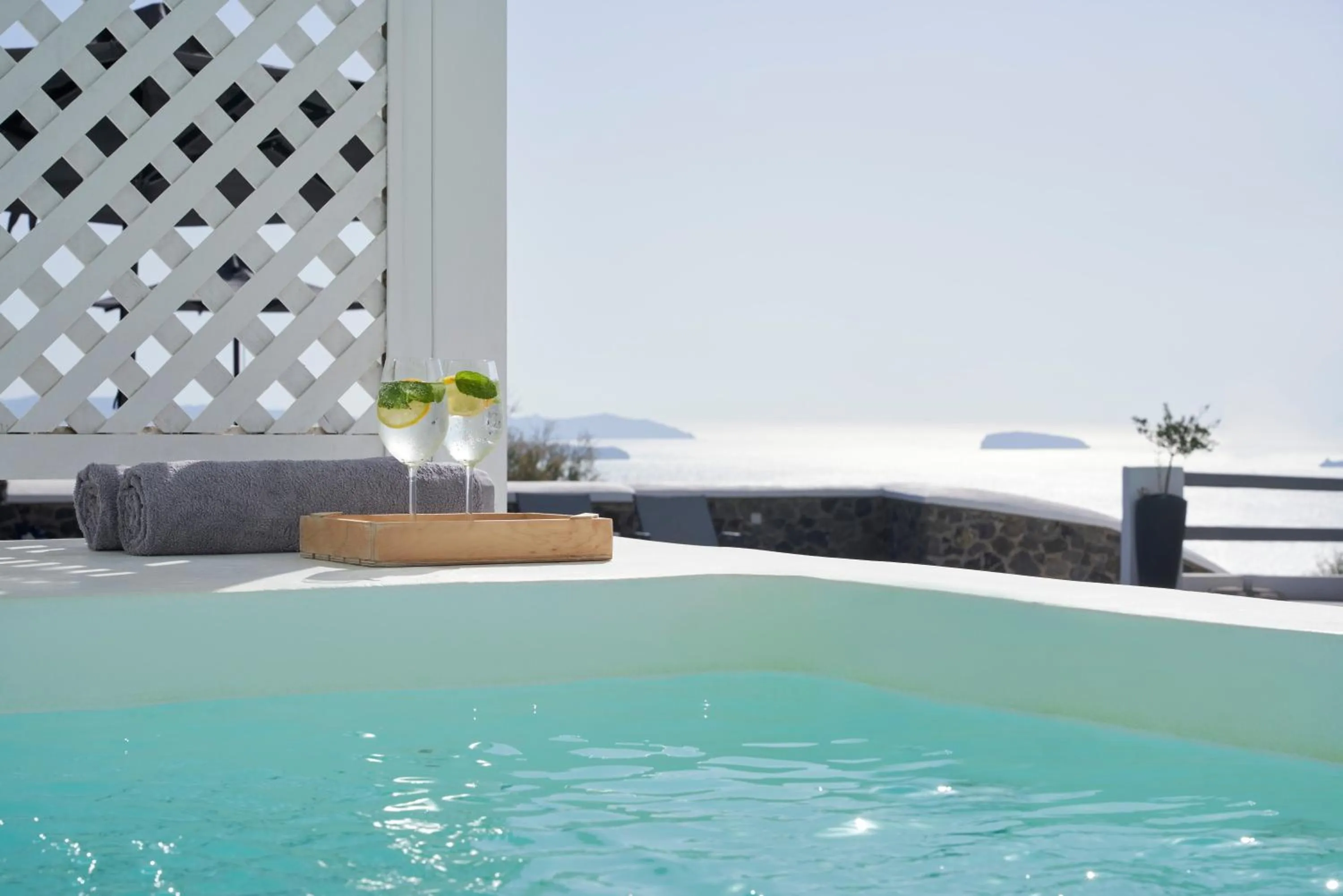 Balcony/Terrace in Mr and Mrs White Oia - Santorini