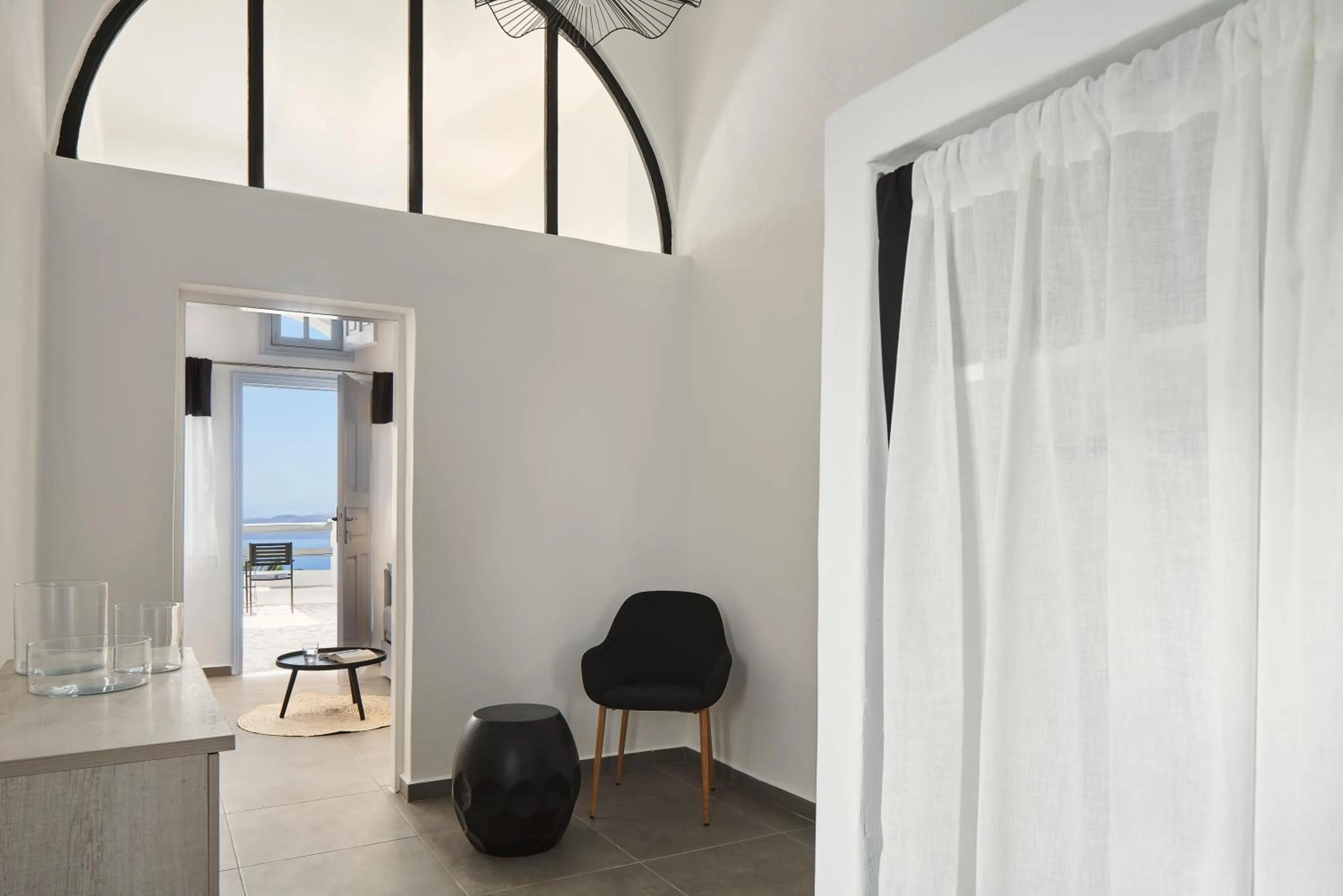 Seating area in Mr and Mrs White Oia - Santorini