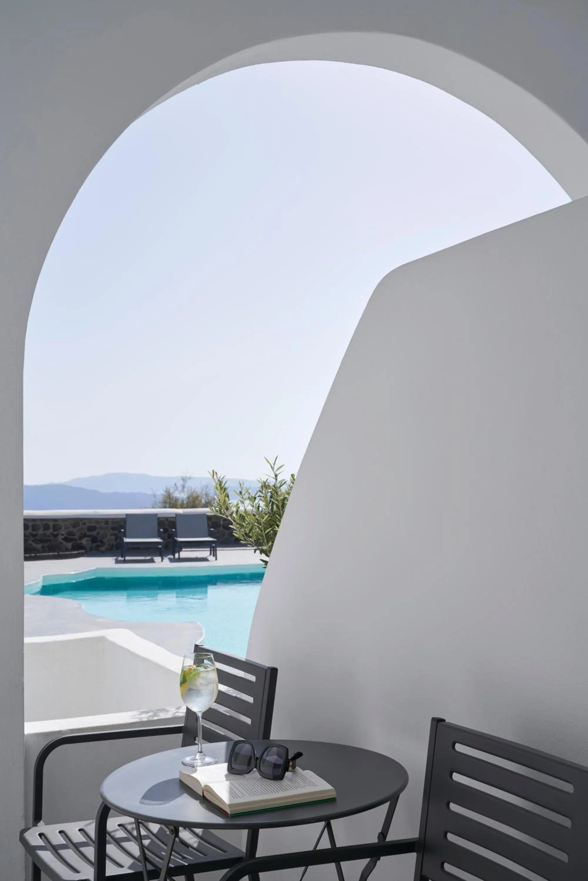 Balcony/Terrace in Mr and Mrs White Oia - Santorini